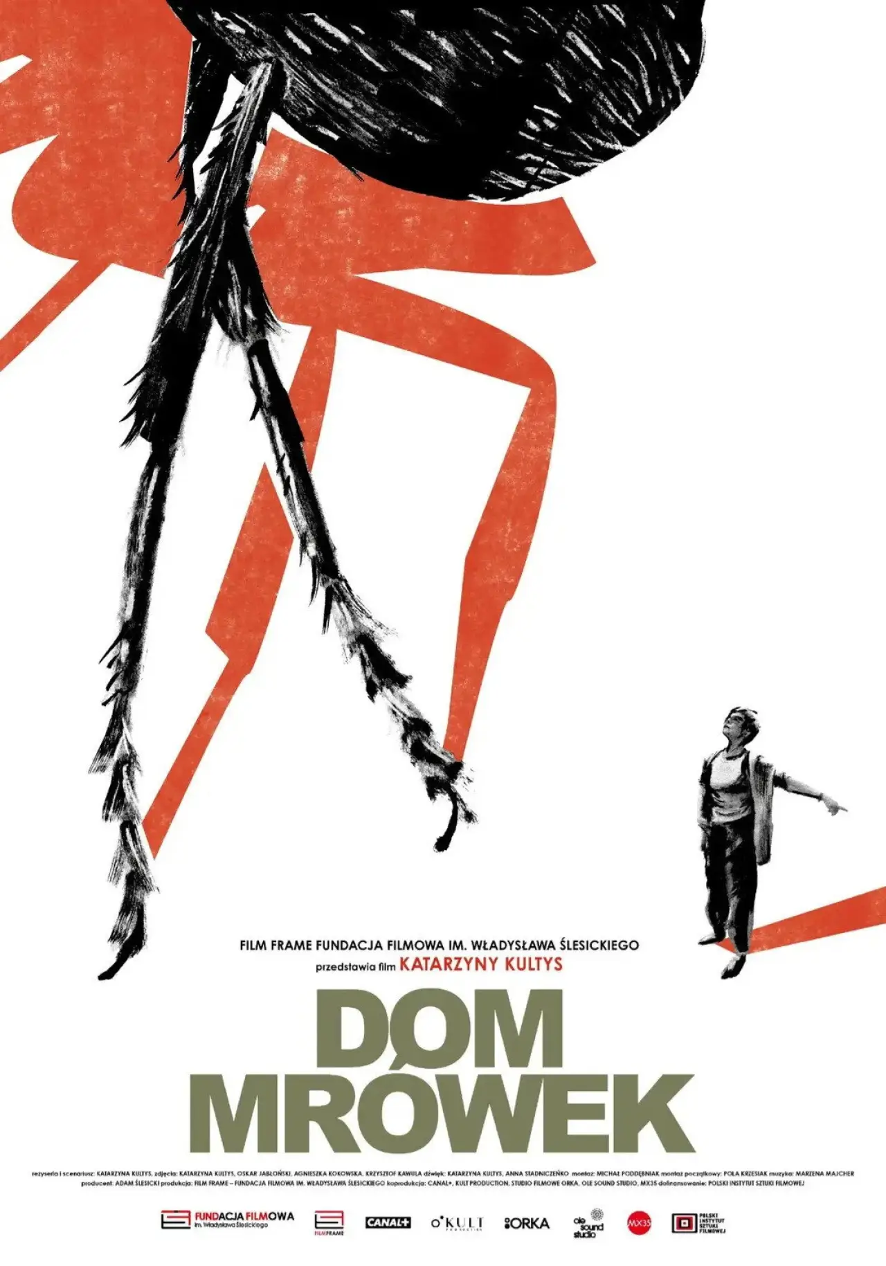 Plakat filmowy "Dom mrówek"