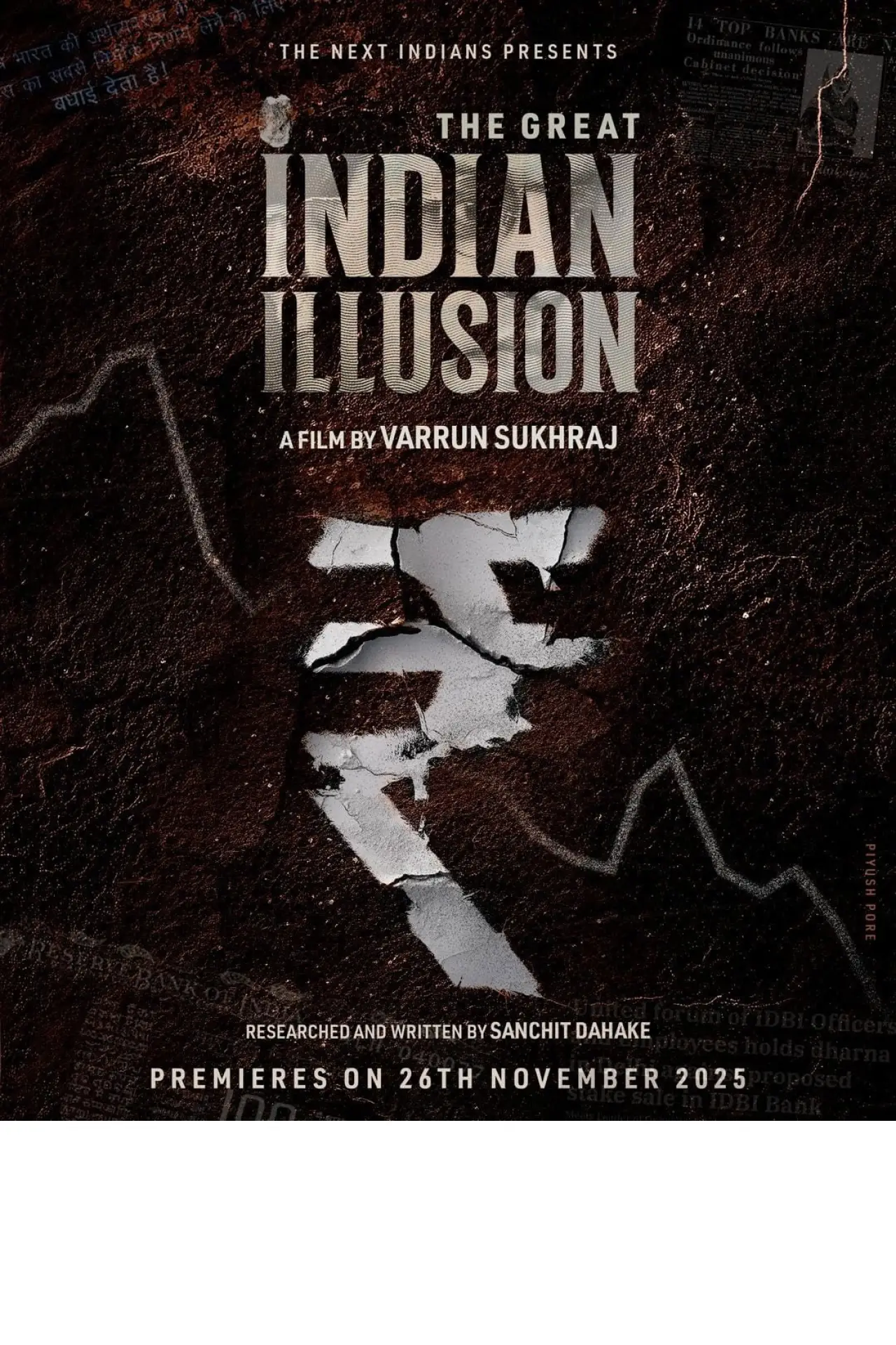 Plakat filmowy "The Great Indian Illusion"