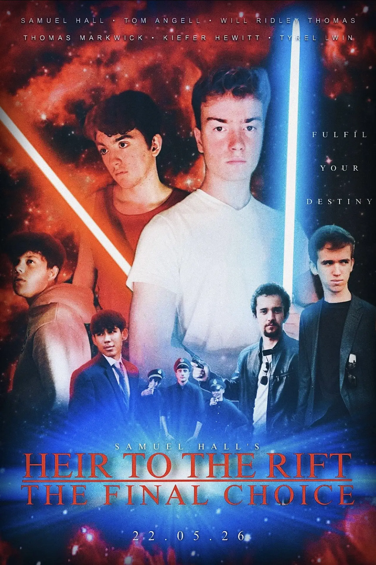 Plakat filmowy "Heir to the Rift: The Final Choice"