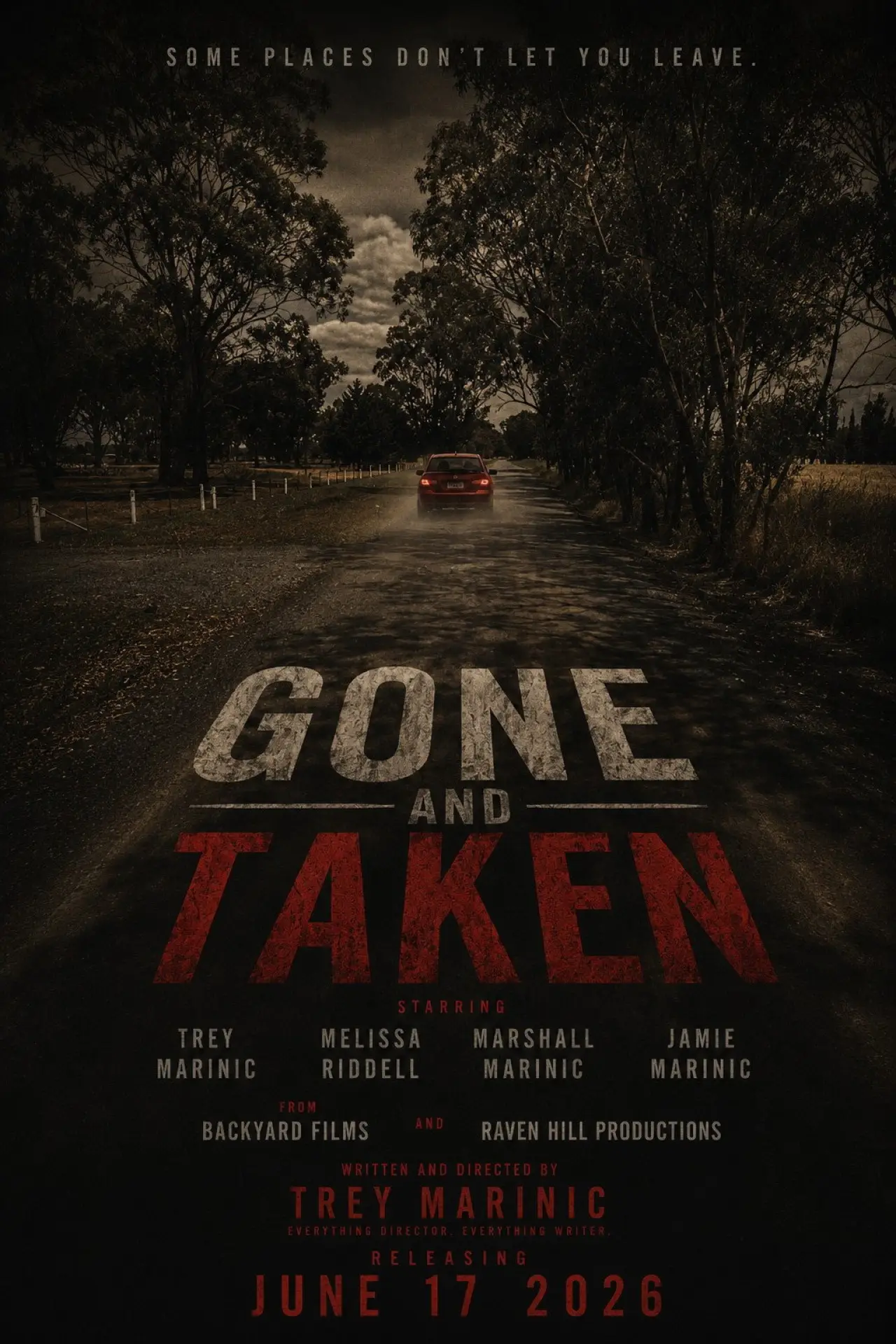 Plakat filmowy "Gone and Taken"