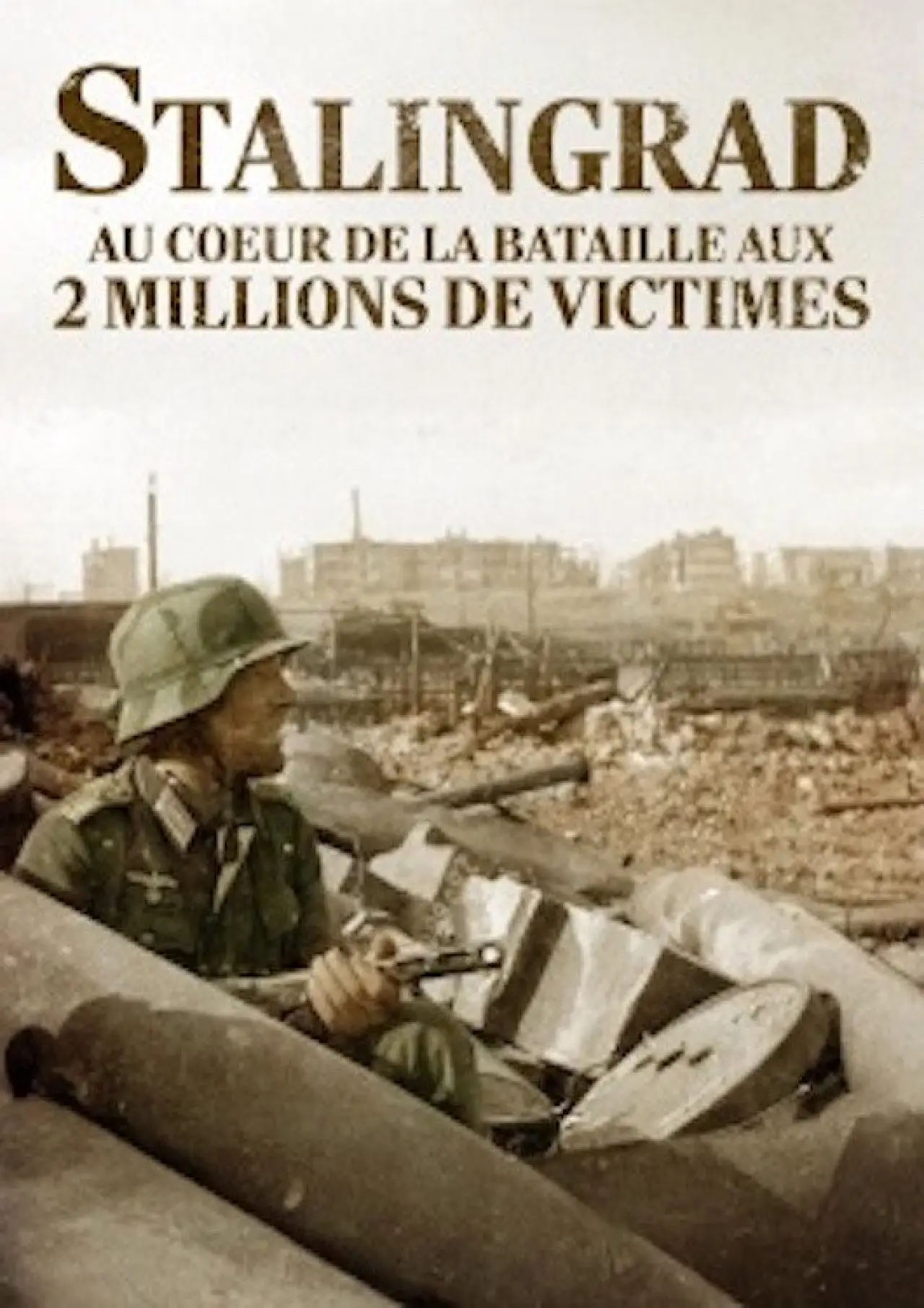 Plakat filmowy "Stalingrad, au coeur de la bataille aux deux millions de victimes"