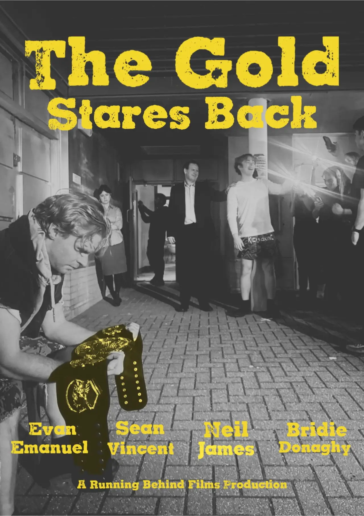 Plakat filmowy "The Gold Stares Back"
