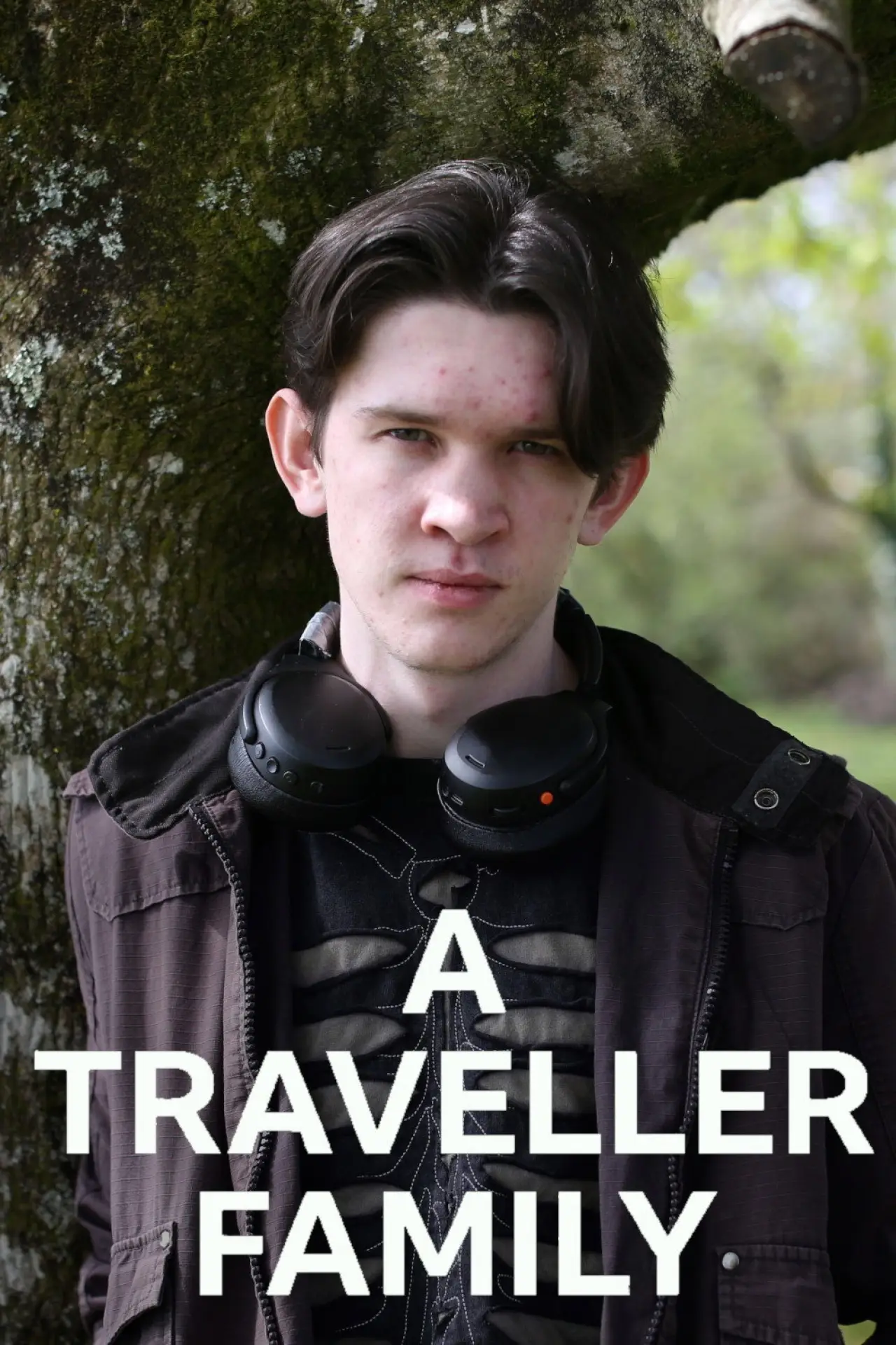 Plakat filmowy "A Traveller Family"