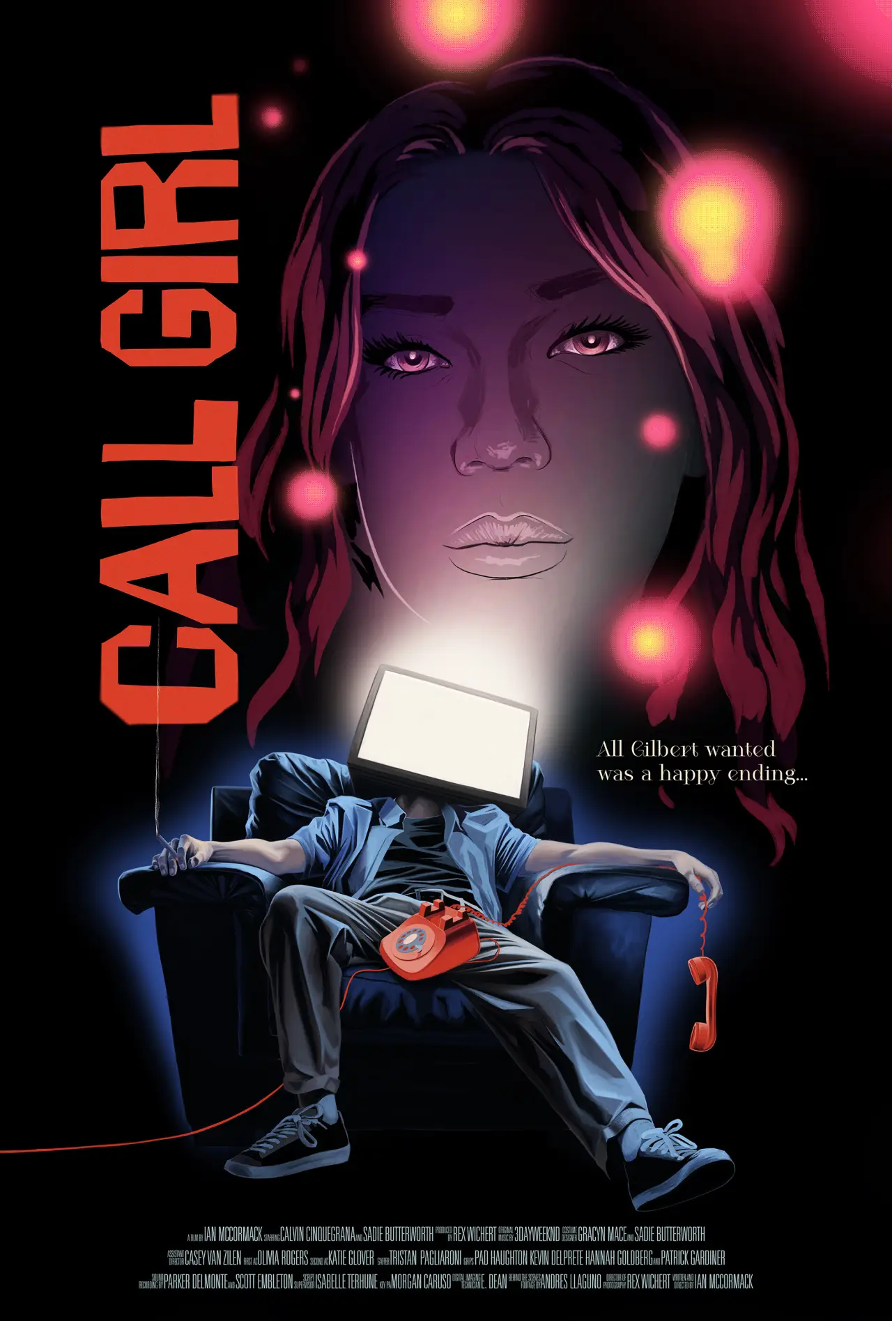 Plakat filmowy "Call Girl"