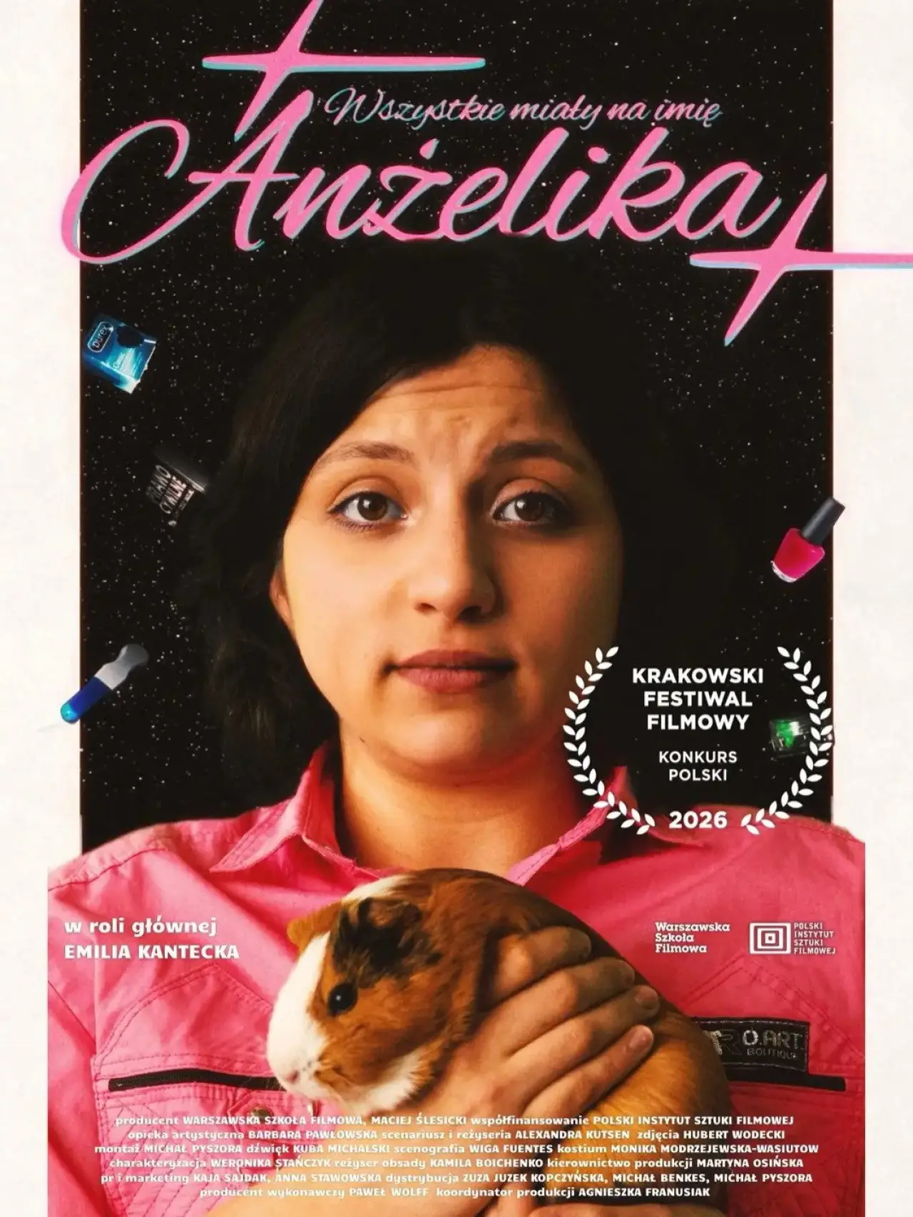 Plakat filmowy "Wszystkie miały na imię Anżelika"