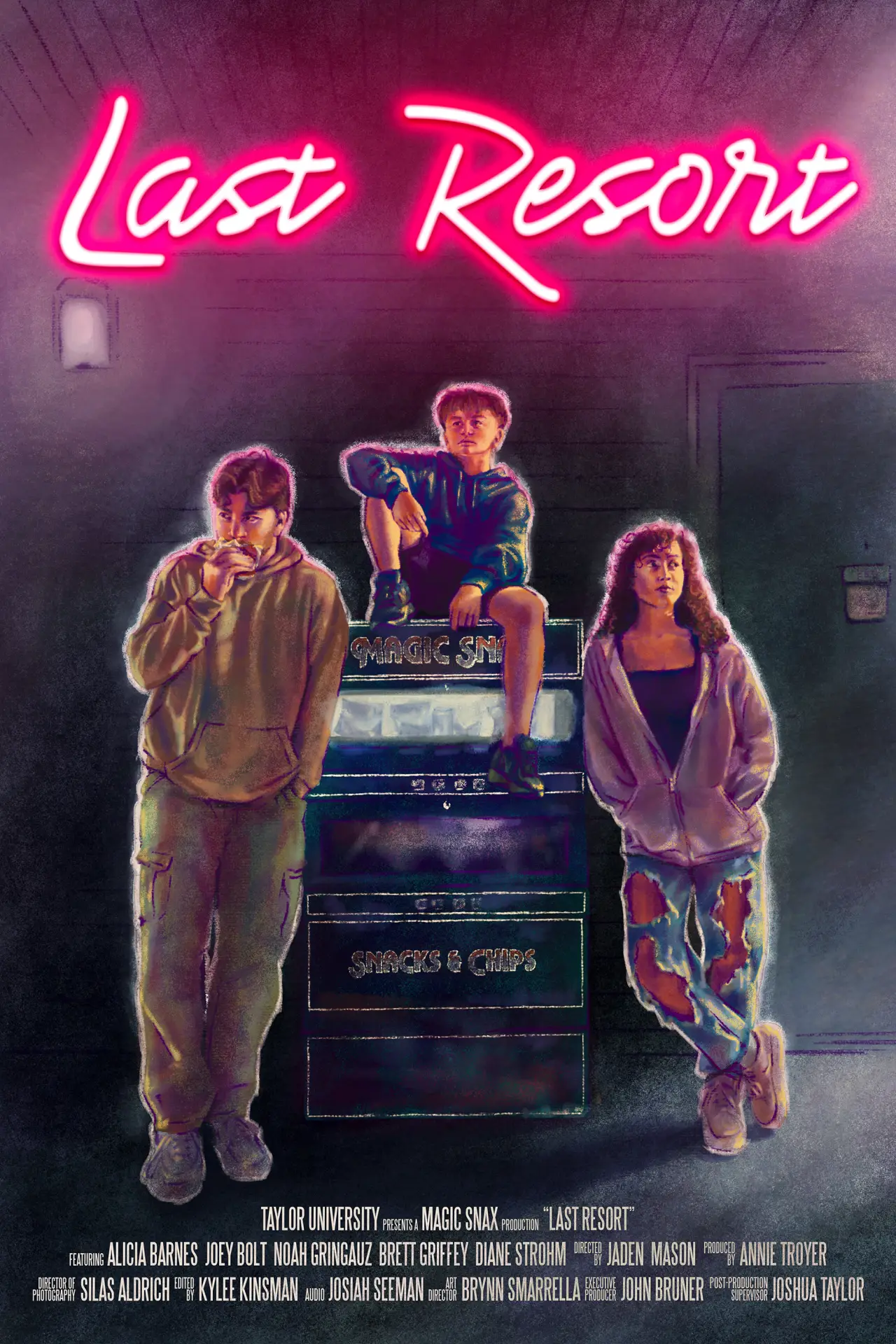 Plakat filmowy "Last Resort"