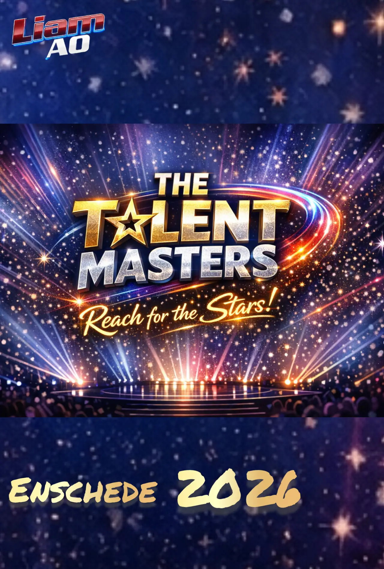 Plakat filmowy "The Talent Masters : Enschede 2026"