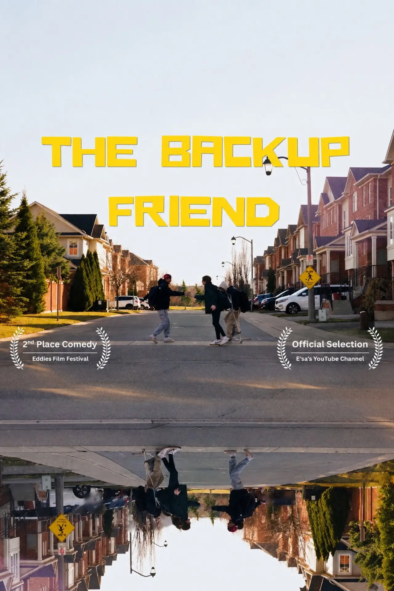 Plakat filmowy "The Backup Friend"