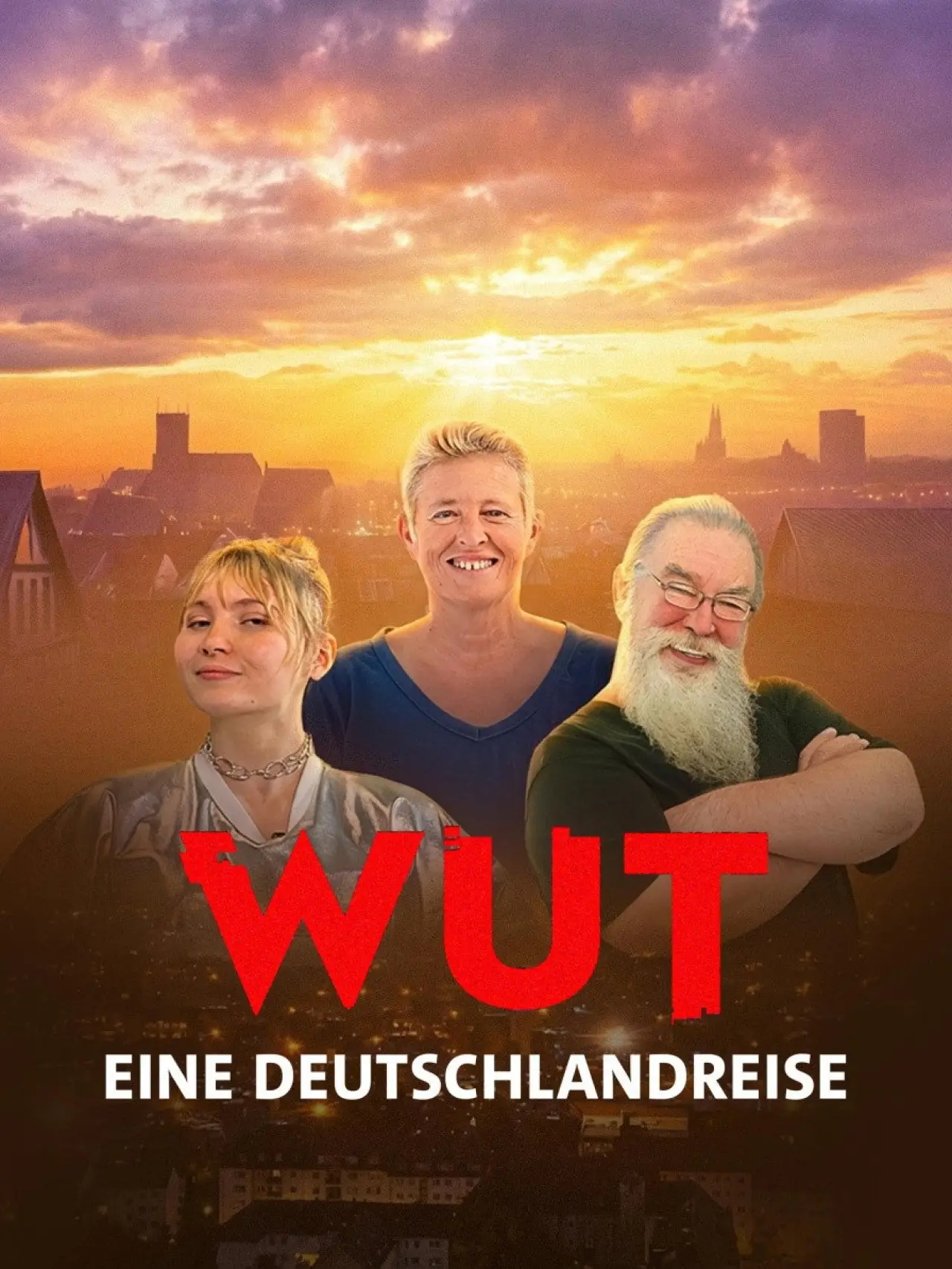 Plakat filmowy "Wut. Eine Deutschlandreise"