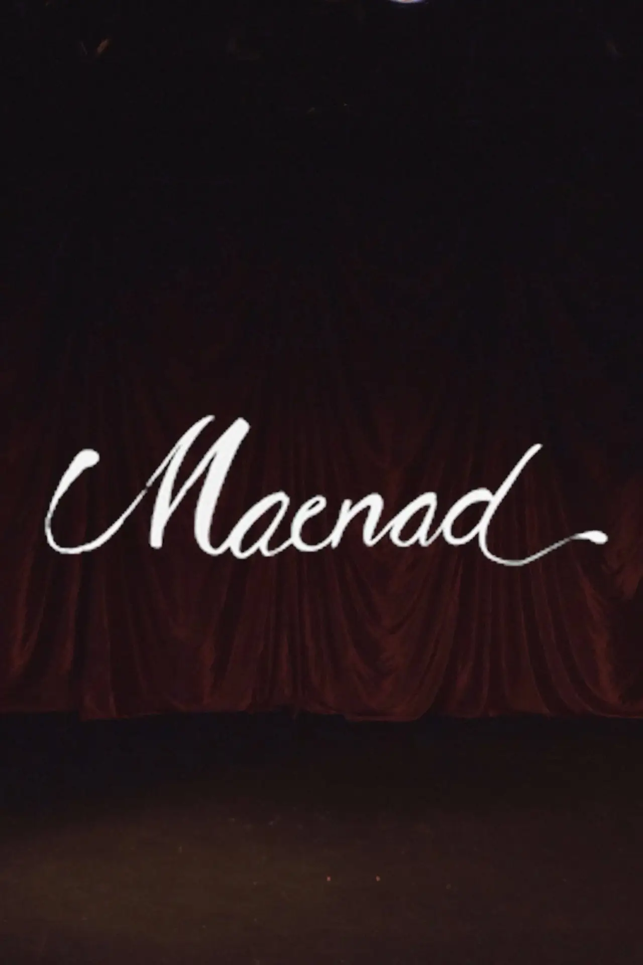 Plakat filmowy "Maenad"