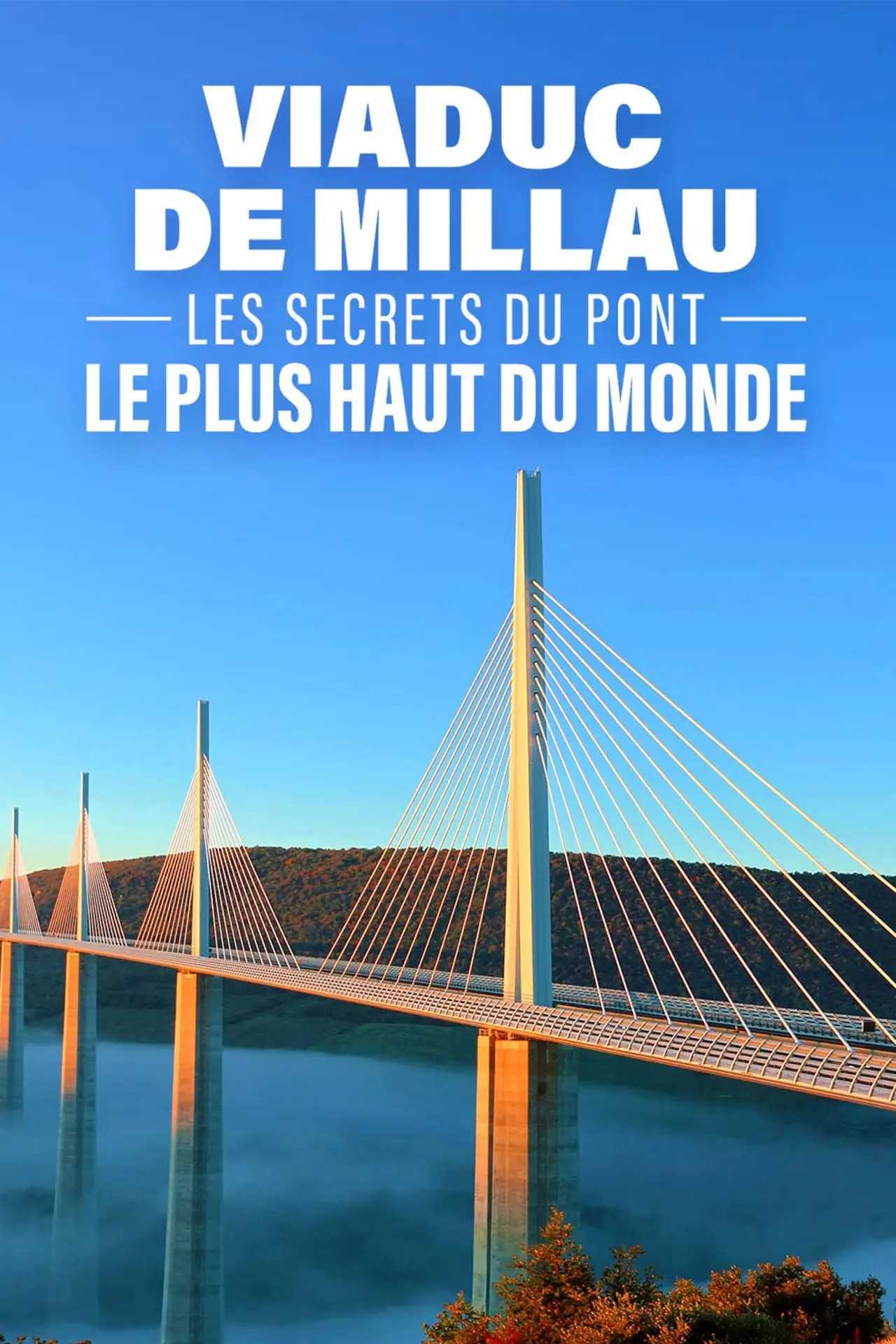 Plakat filmowy "Viaduc de Millau les secrets du pont le plus haut du monde"