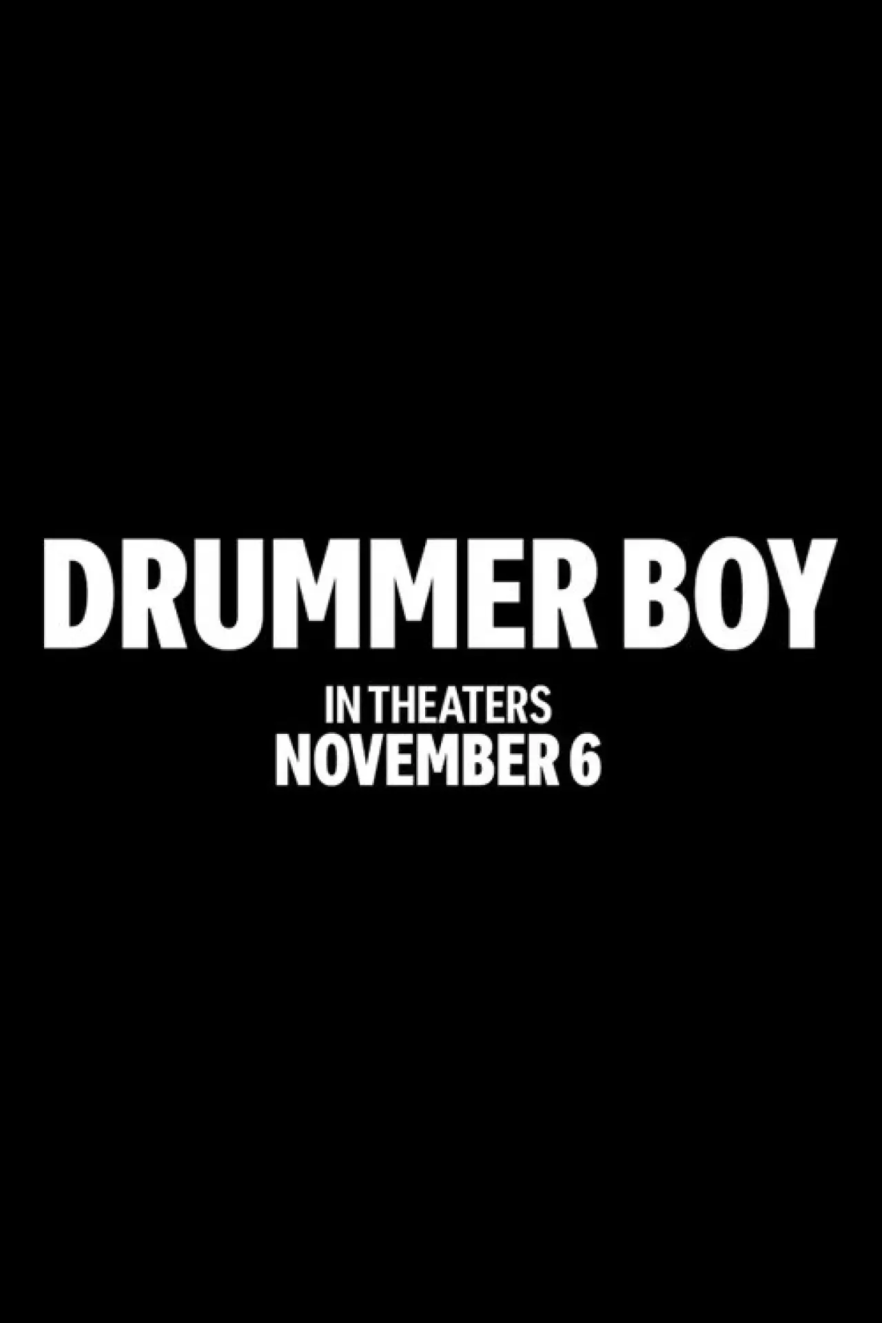 Plakat filmowy "Drummer Boy"