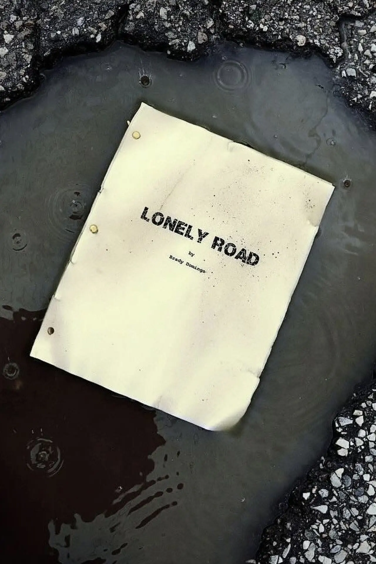 Plakat filmowy "Lonely Road"