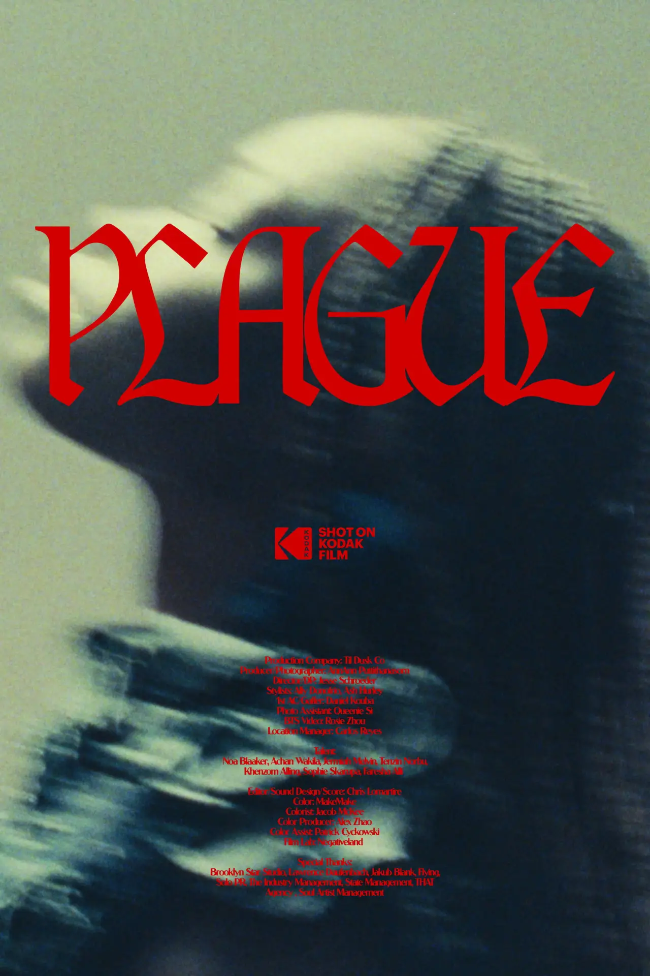 Plakat filmowy "Plague"