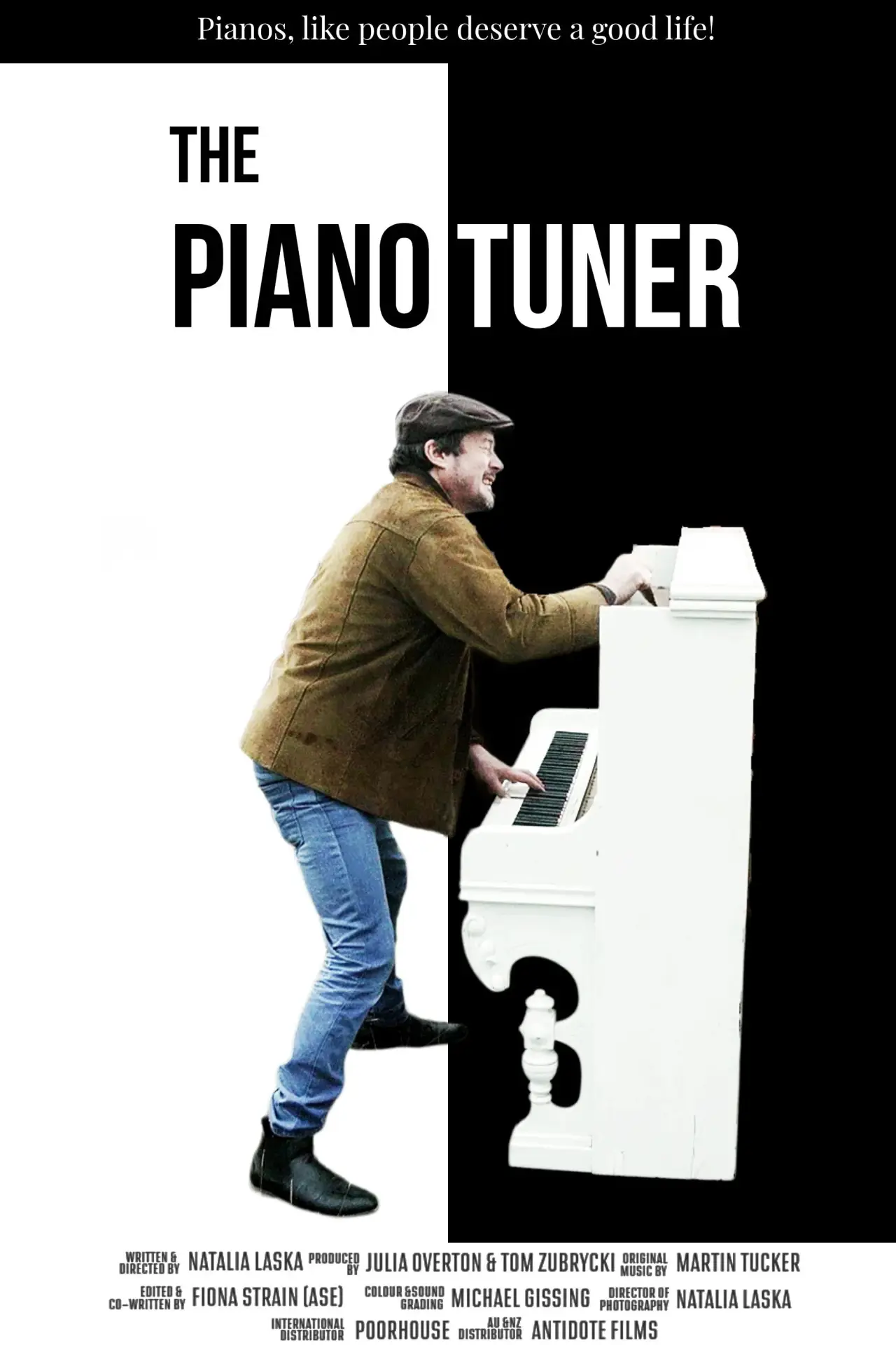 Plakat filmowy "The Piano Tuner"