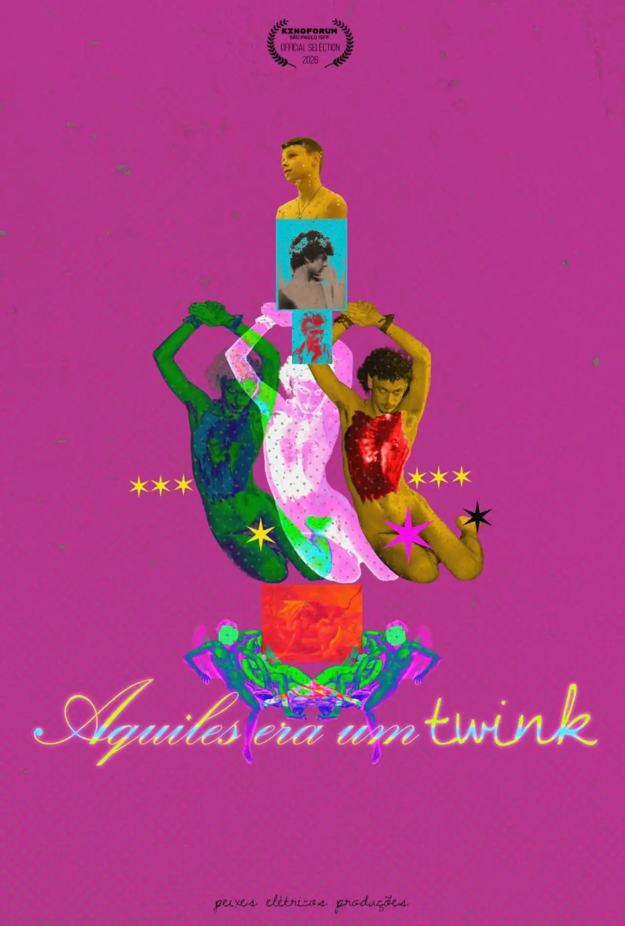 Plakat filmowy "Aquiles era um Twink"