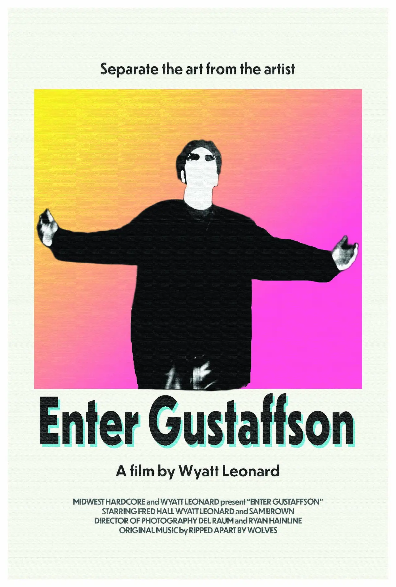Plakat filmowy "Enter Gustaffson"