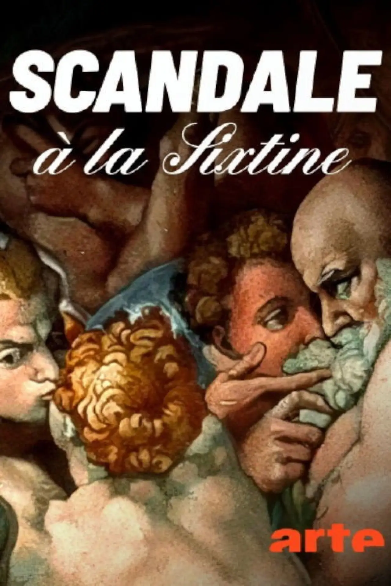Plakat filmowy "Michel-Ange, scandale à la chapelle Sixtine"