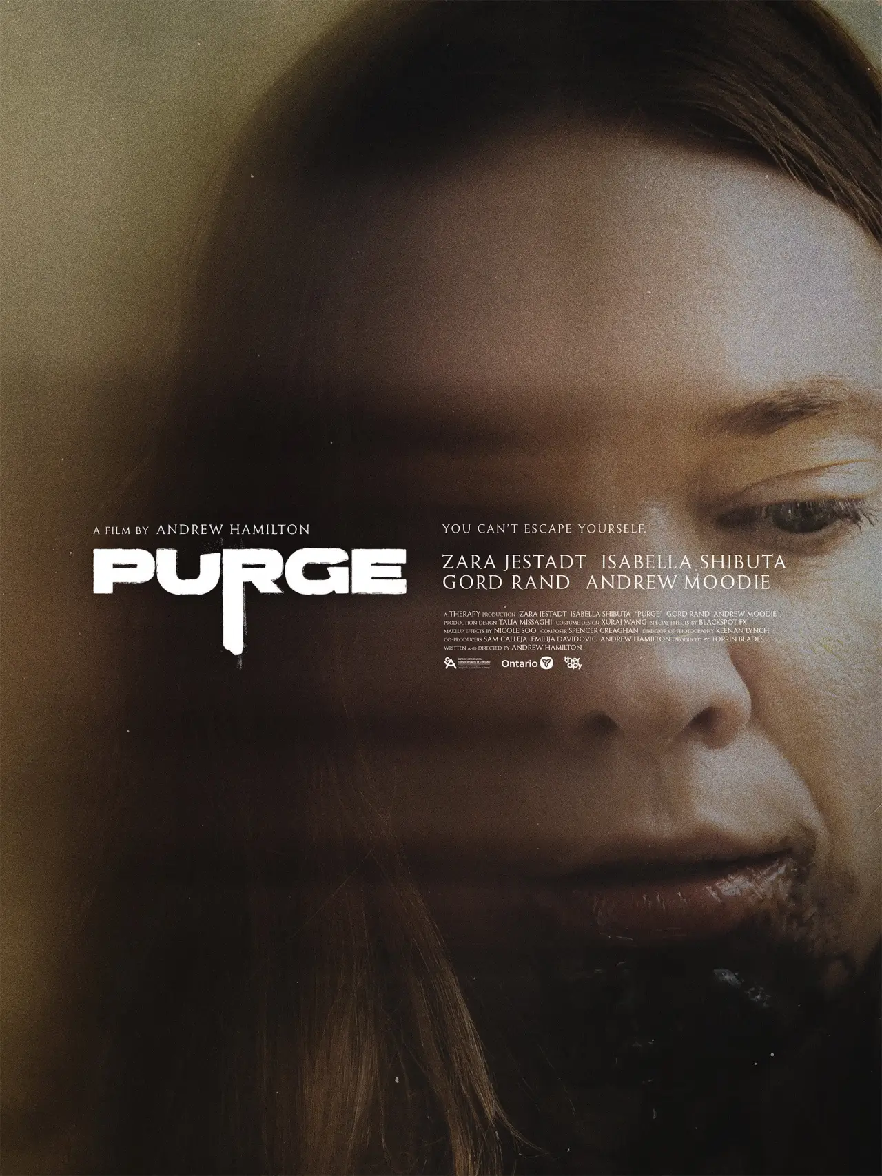 Plakat filmowy "Purge"