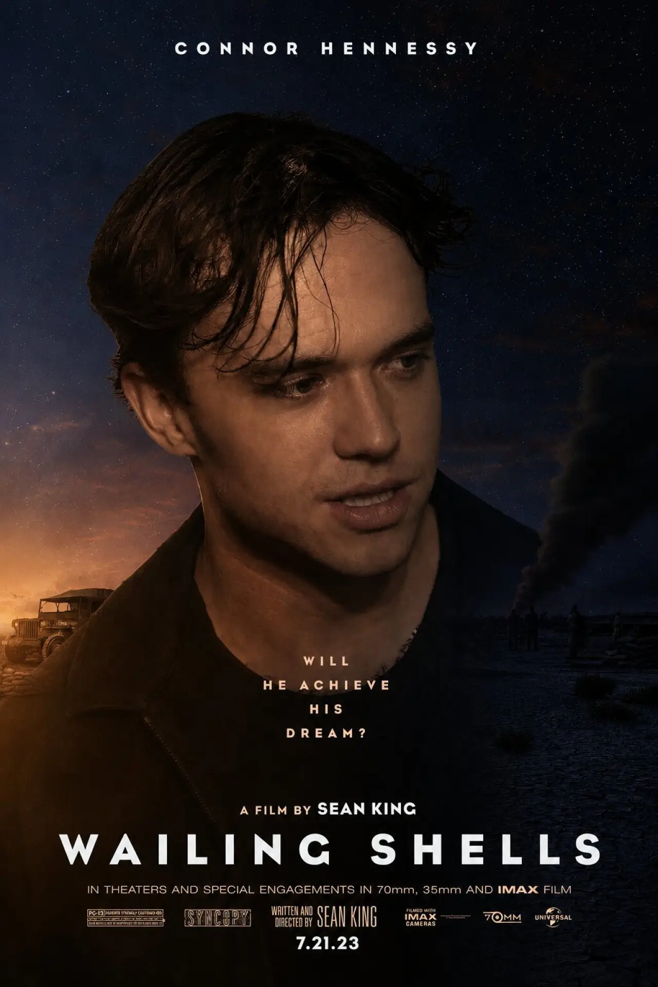Plakat filmowy "Wailing Shells"