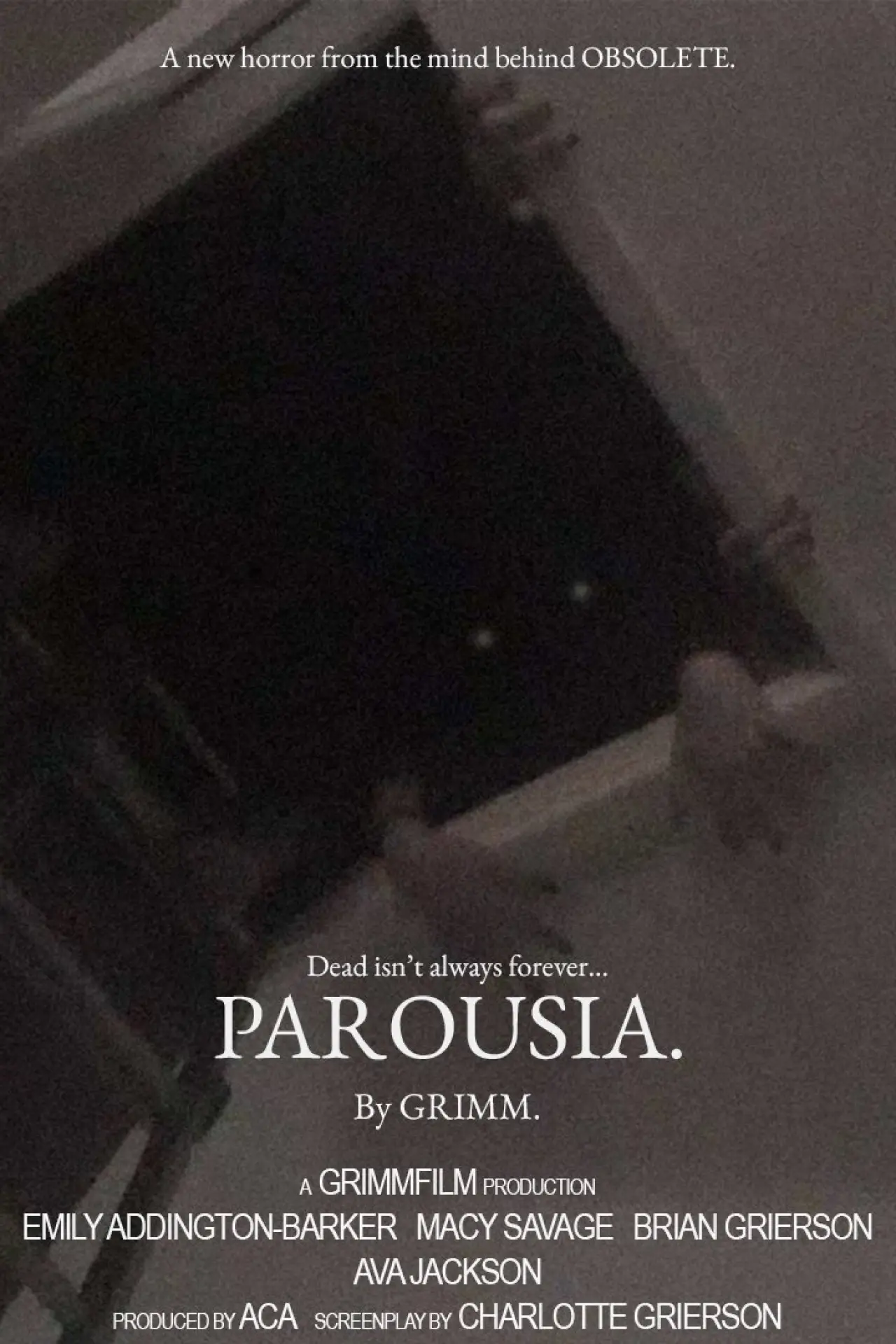 Plakat filmowy "PAROUSIA."