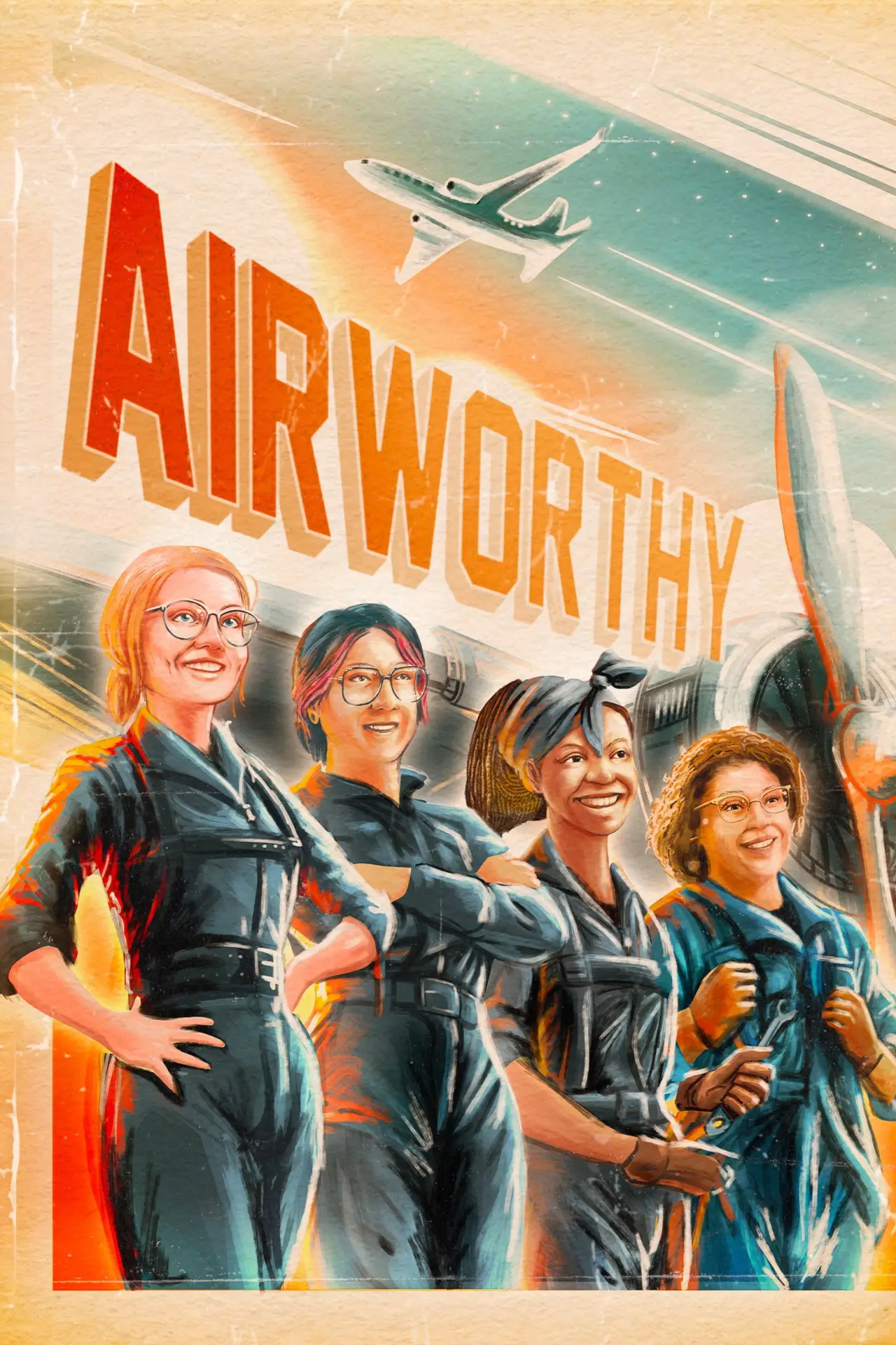 Plakat filmowy "Airworthy"