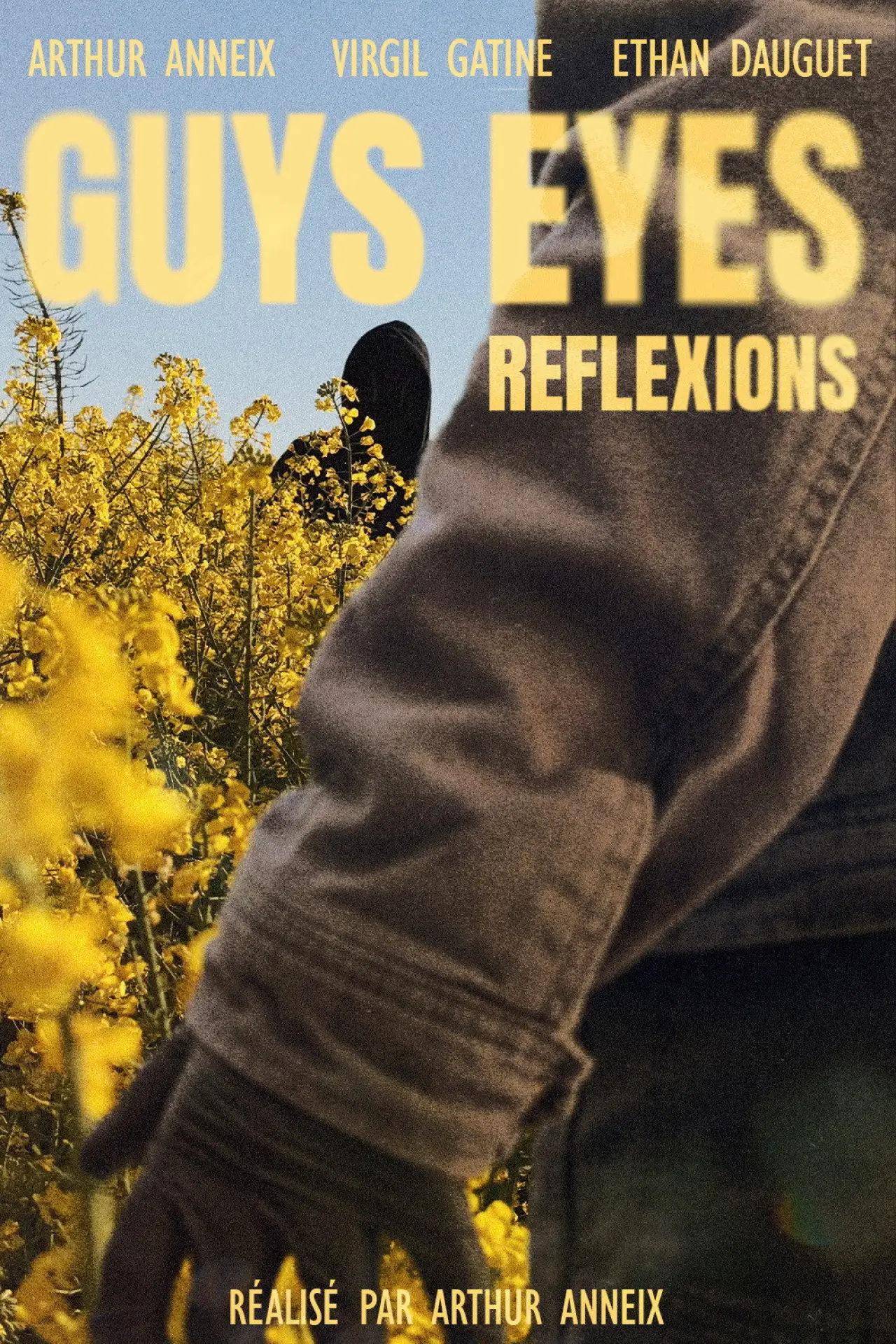 Plakat filmowy "Guys Eyes Réflexions"