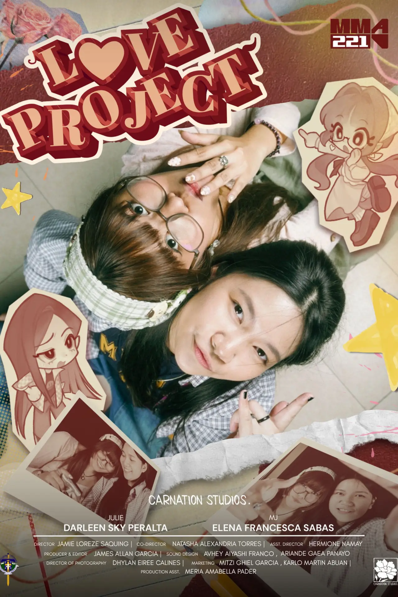 Plakat filmowy "Love Project"