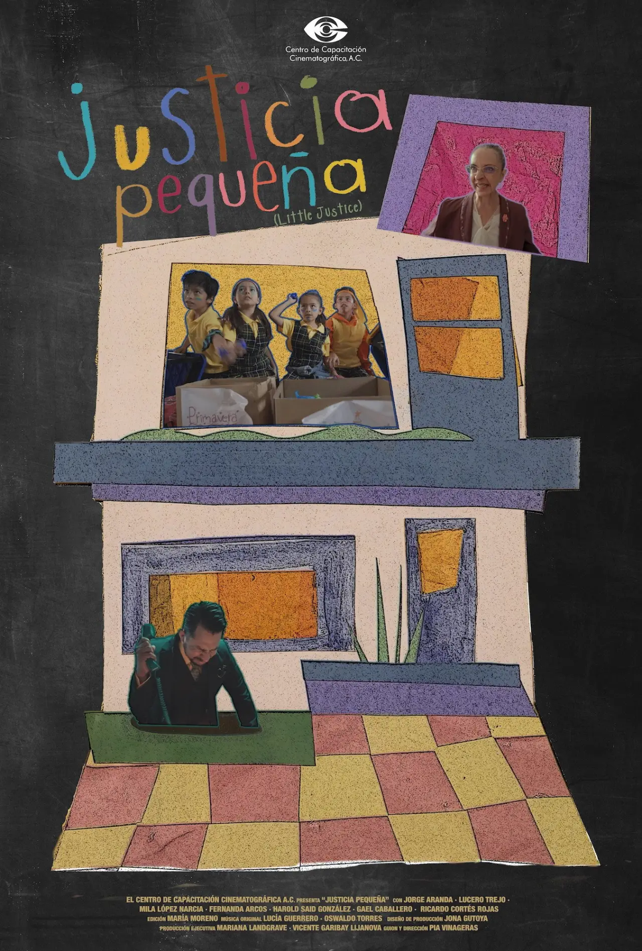Plakat filmowy "Justicia pequeña"