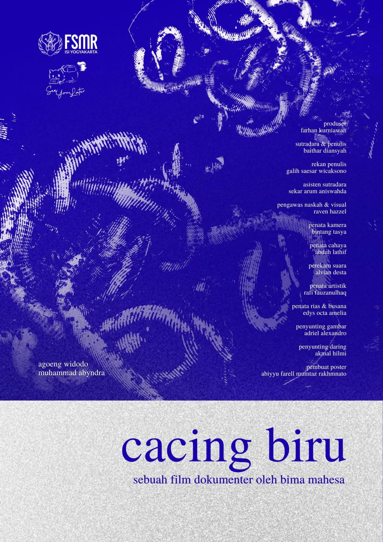 Plakat filmowy "Cacing Biru"