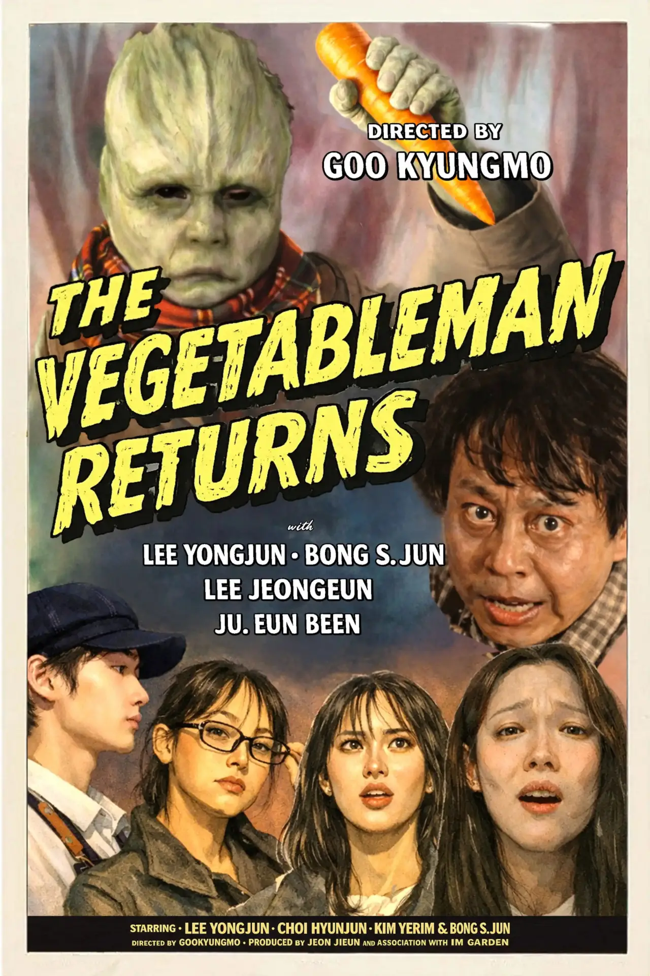 Plakat filmowy "베지터블맨의 습격"