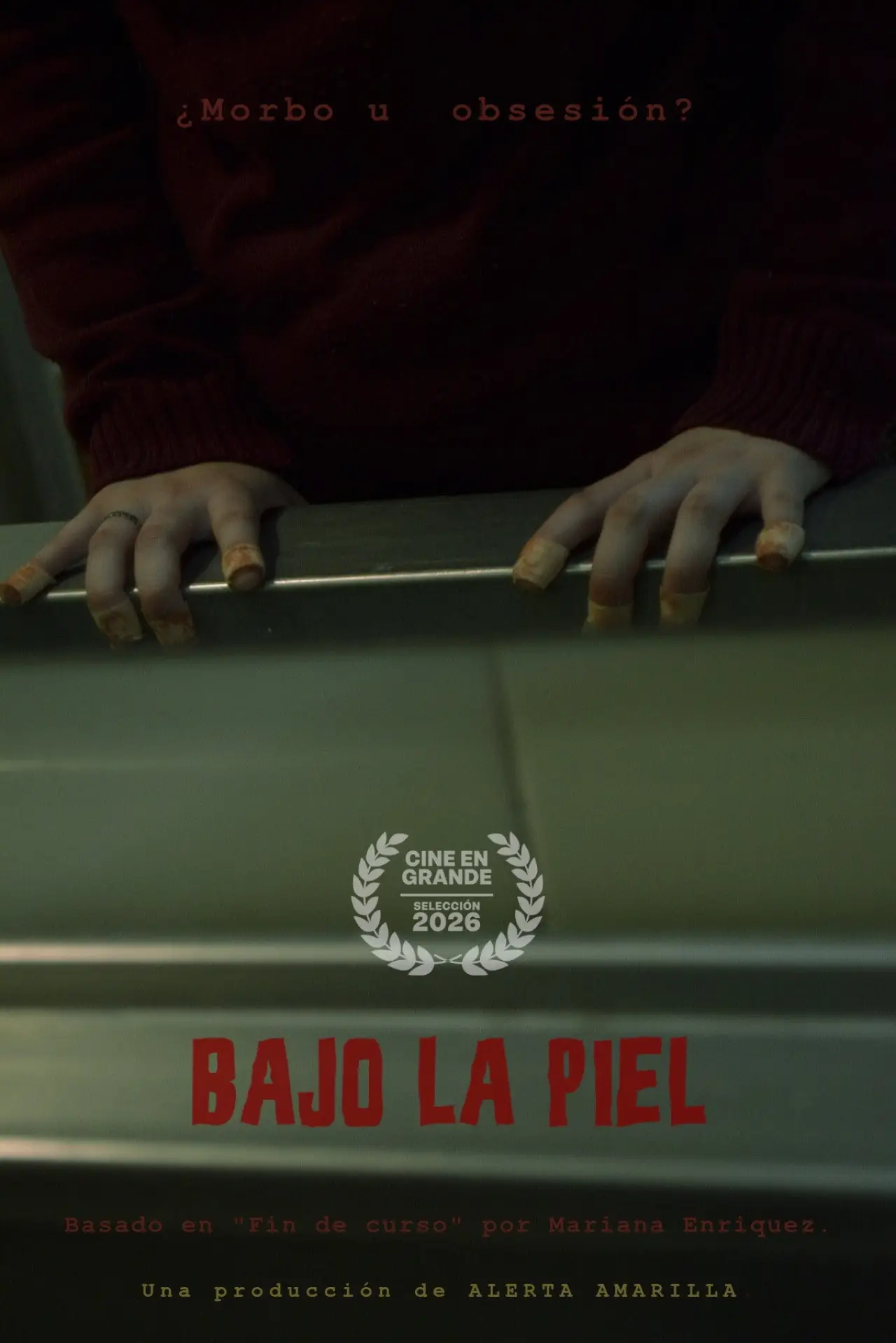 Plakat filmowy "Bajo la piel"