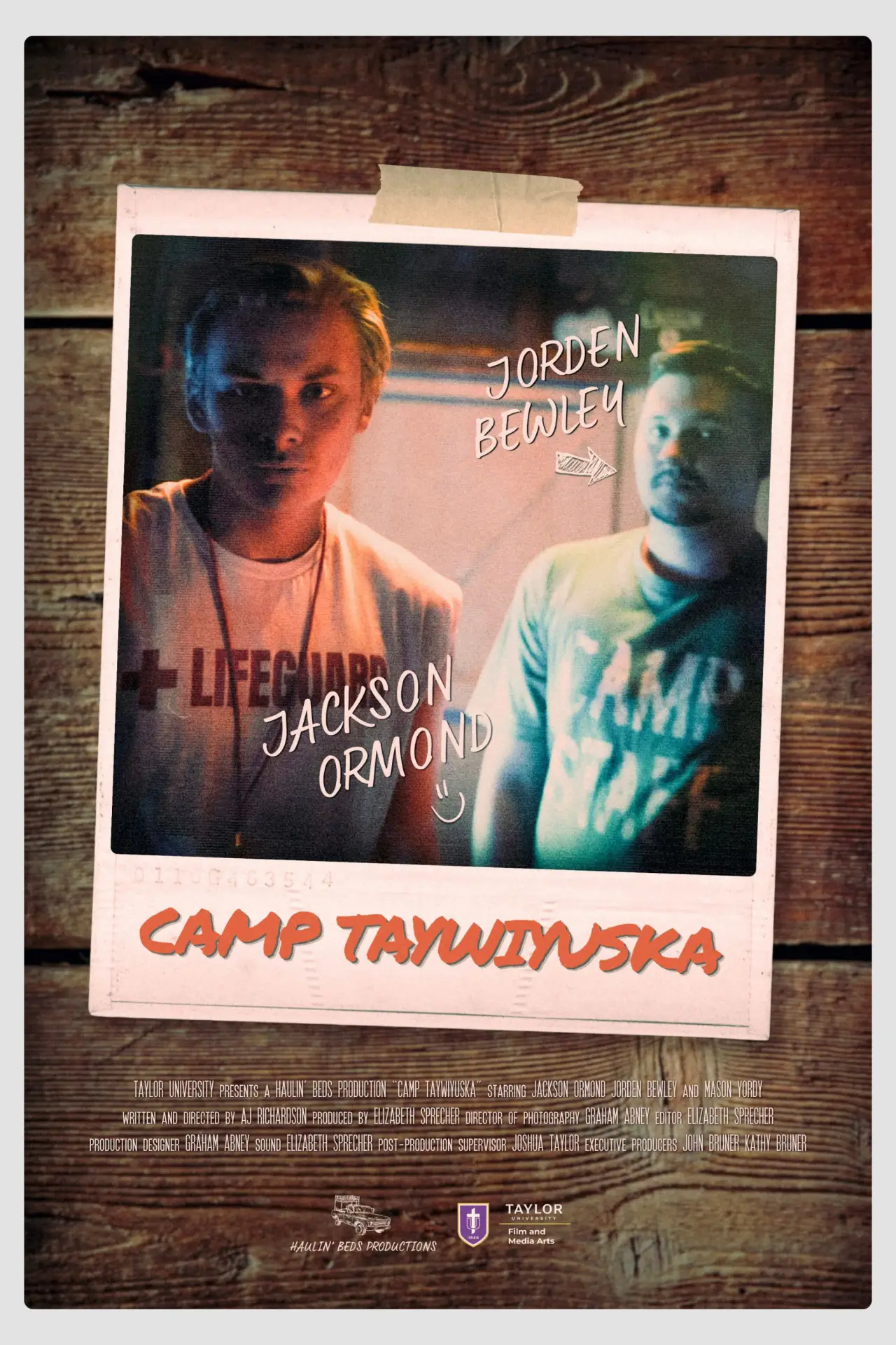Plakat filmowy "Camp Taywiyuska"