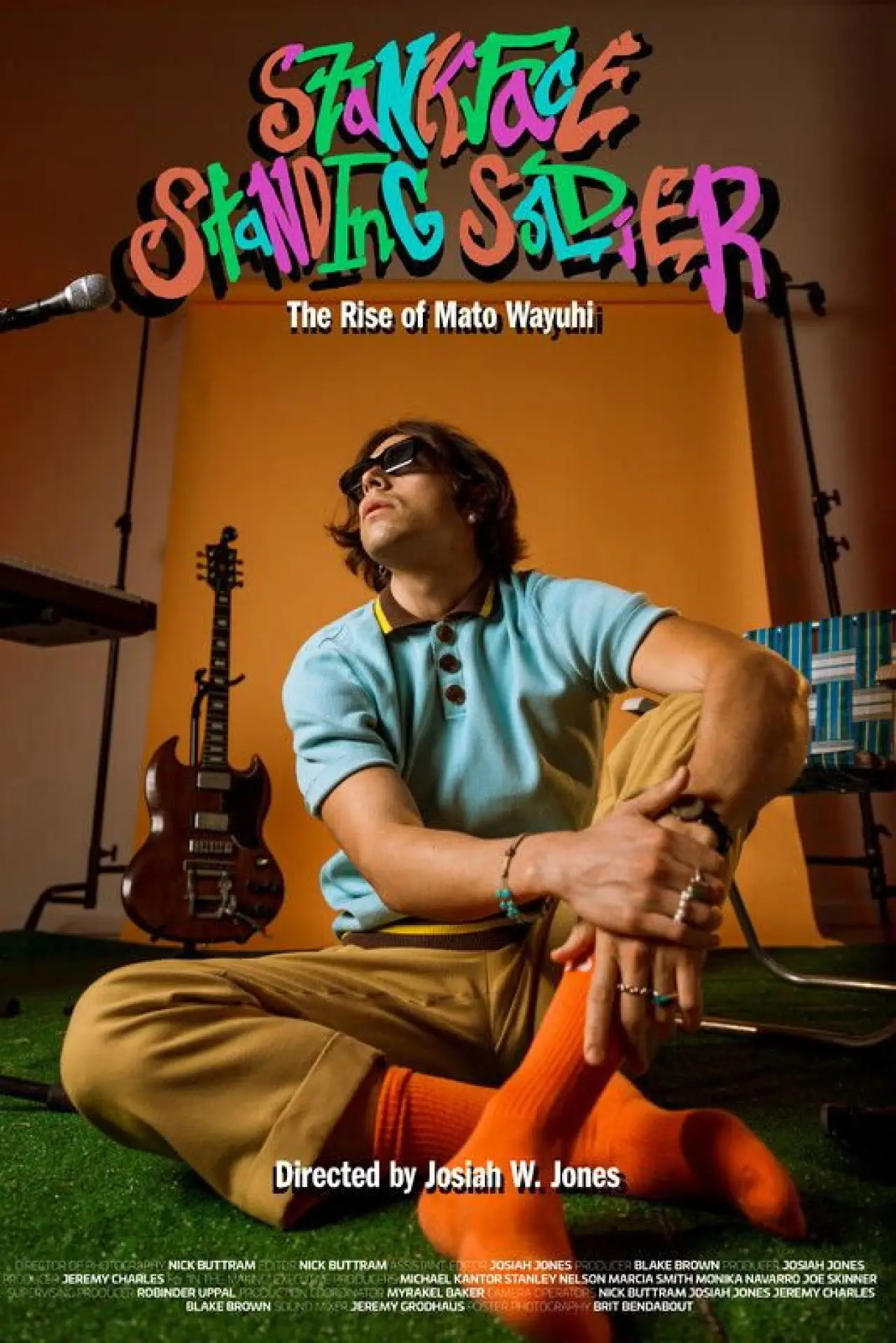 Plakat filmowy "Stankface Standing Soldier: The Rise of Mato Wayuhi"