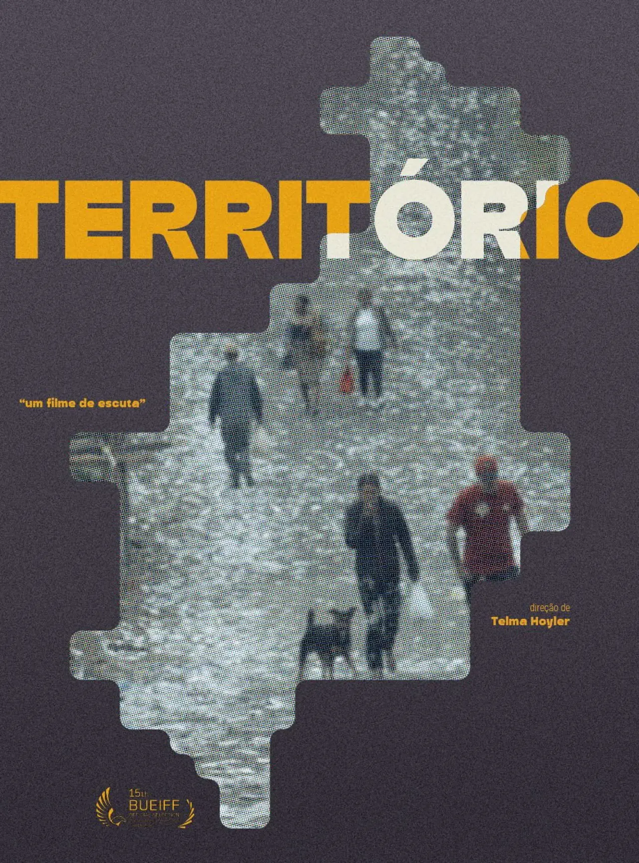 Plakat filmowy "Território"