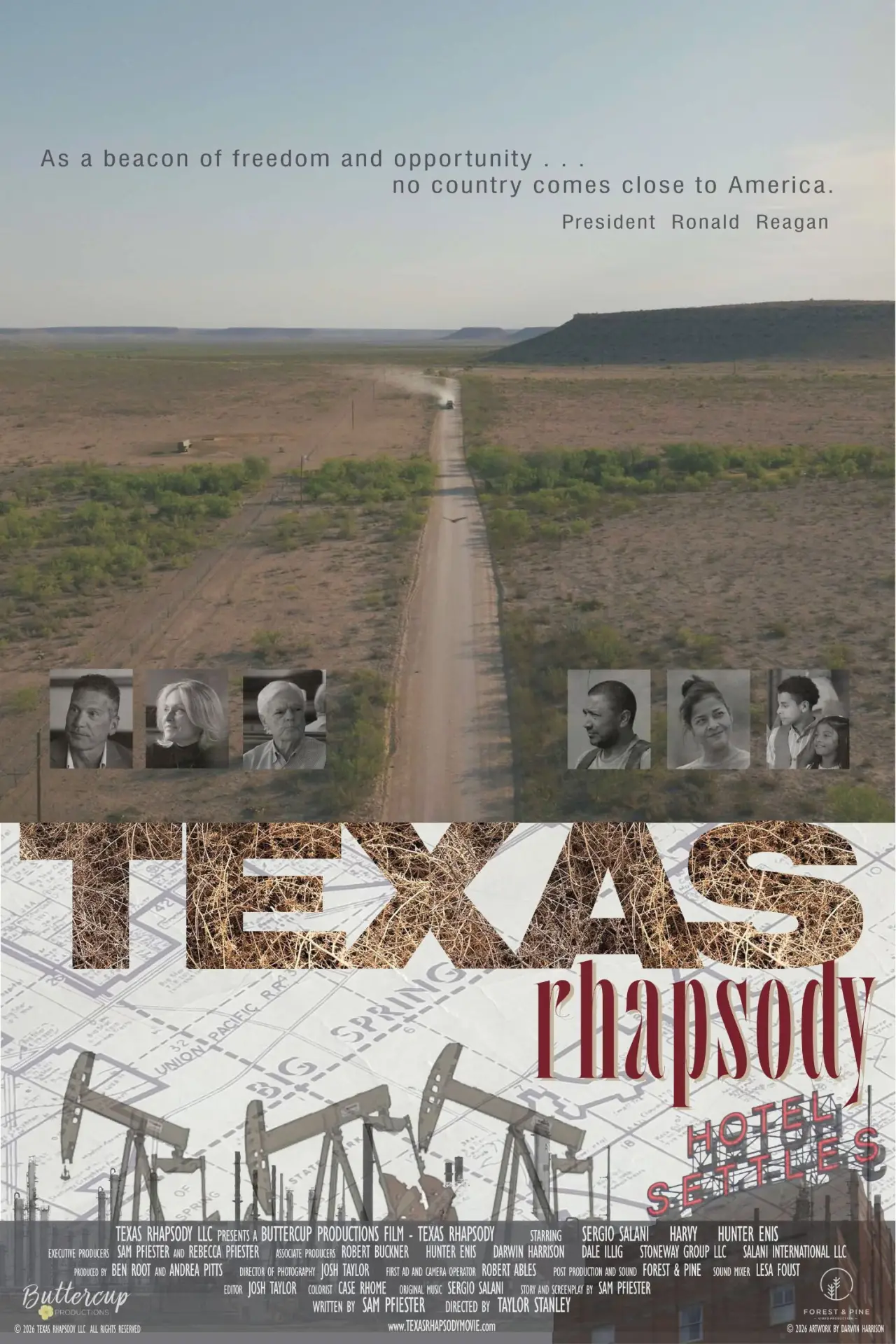 Plakat filmowy "Texas Rhapsody"