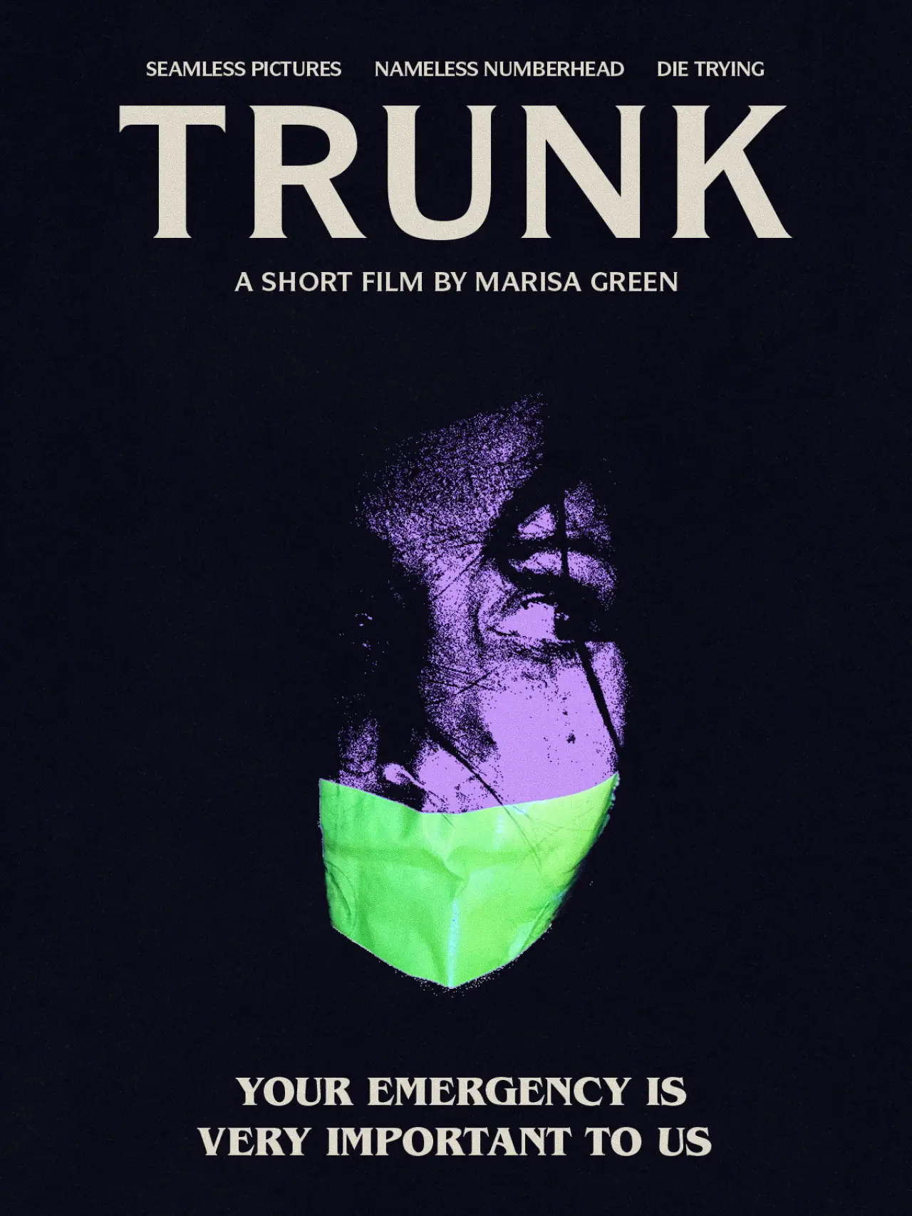 Plakat filmowy "TRUNK"