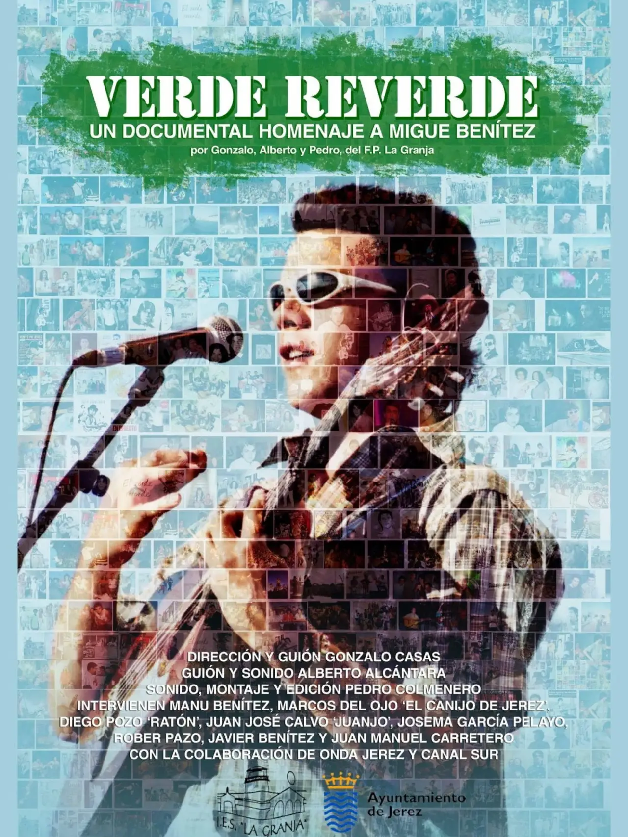 Plakat filmowy "VERDE REVERDE – Un documental homenaje a Migue Benítez"