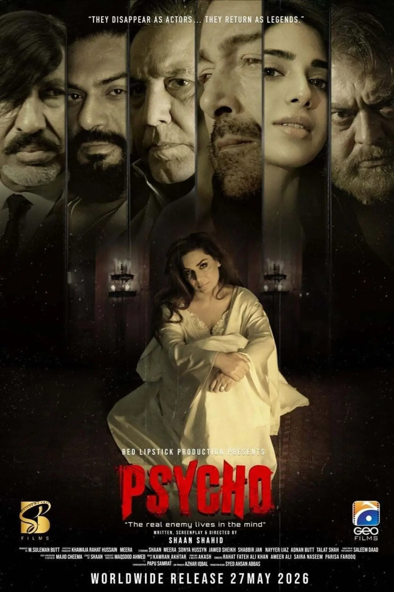 Plakat filmowy "Psycho"