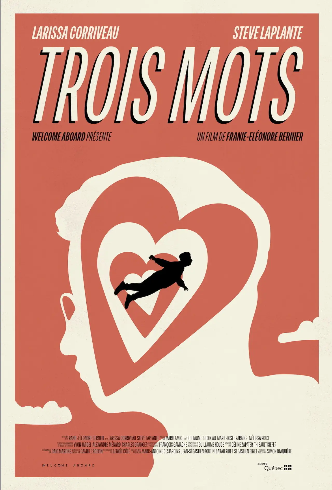 Plakat filmowy "Three Words"