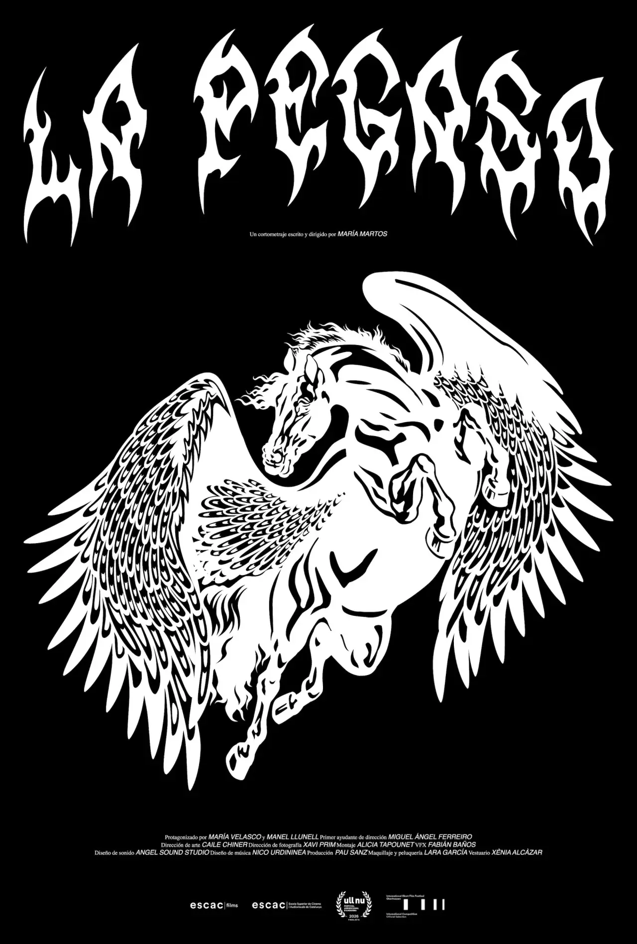 Plakat filmowy "La Pegaso"