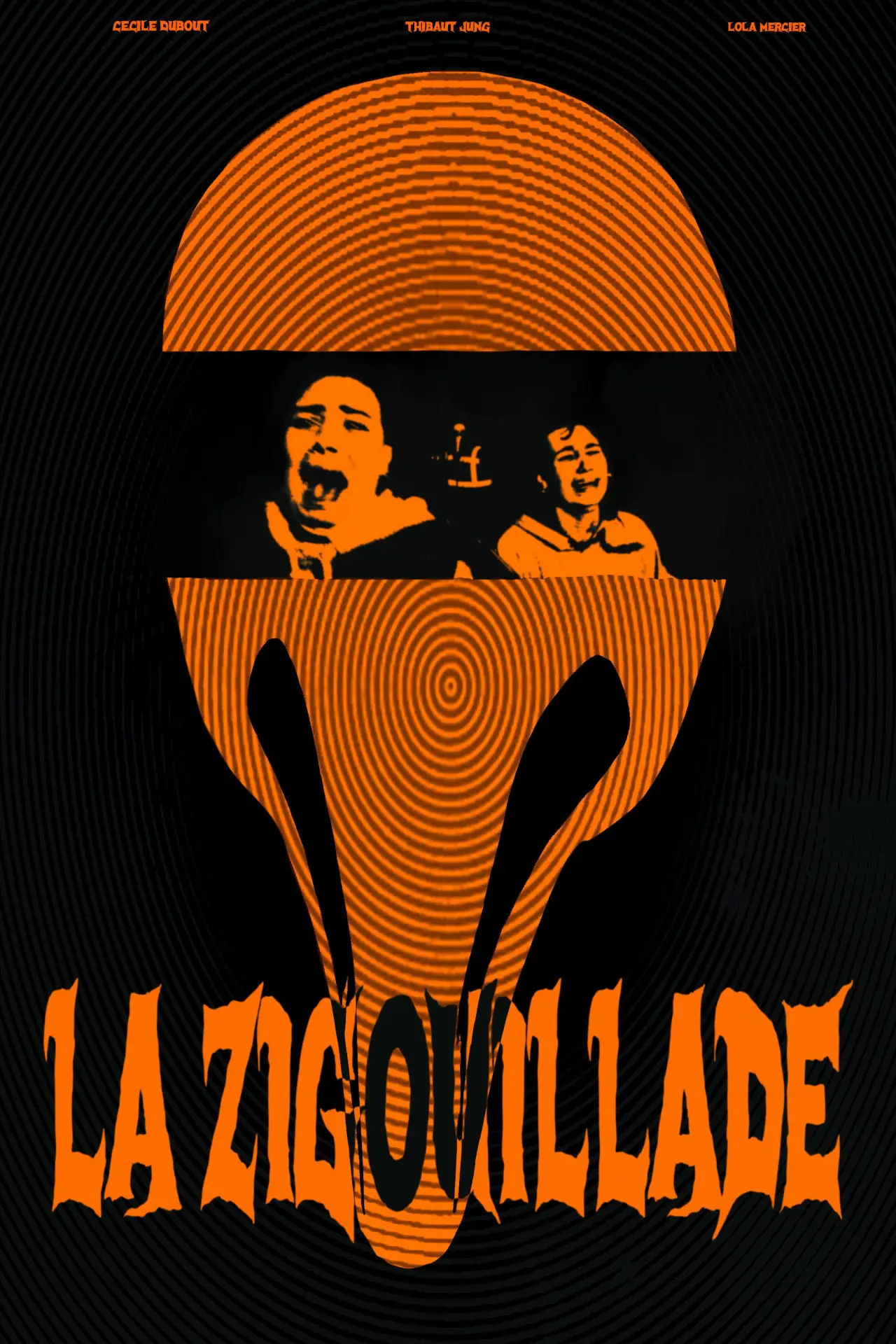 Plakat filmowy "La Zigouillade"