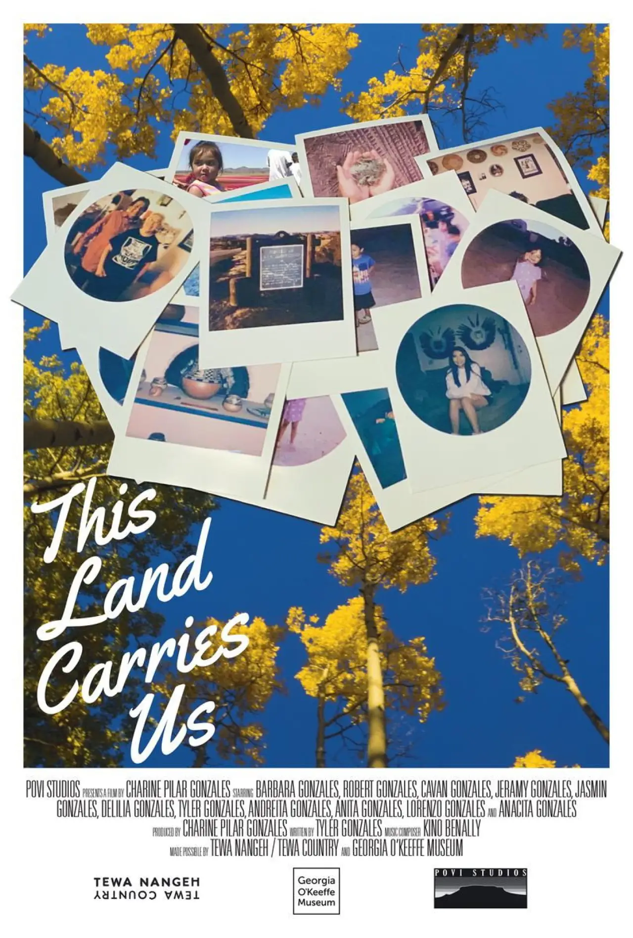 Plakat filmowy "This Land Carries Us"