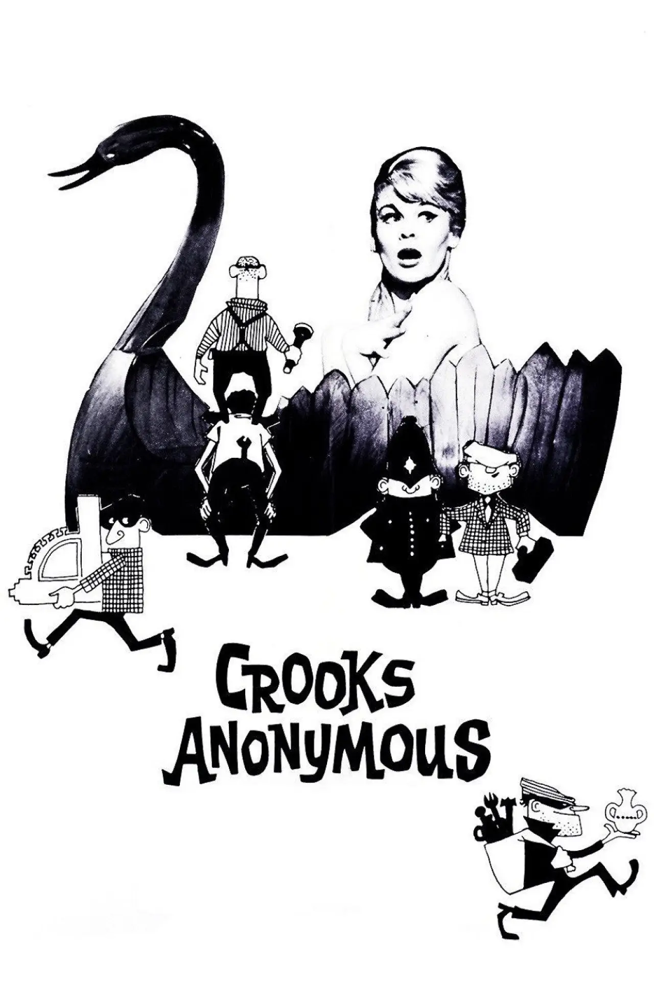Plakat filmowy "Crooks Anonymous"