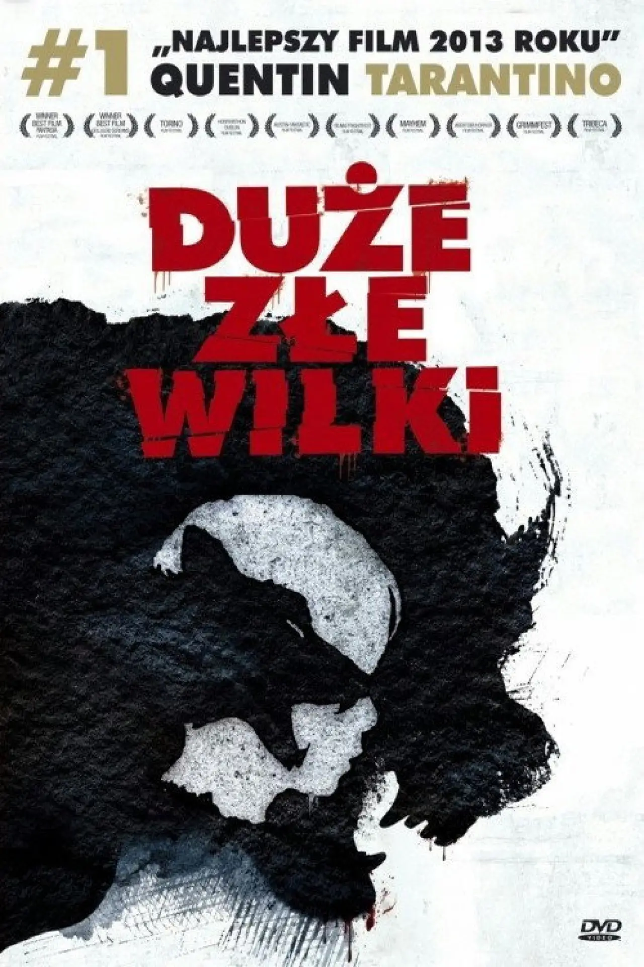 Plakat filmowy "Duże złe wilki"