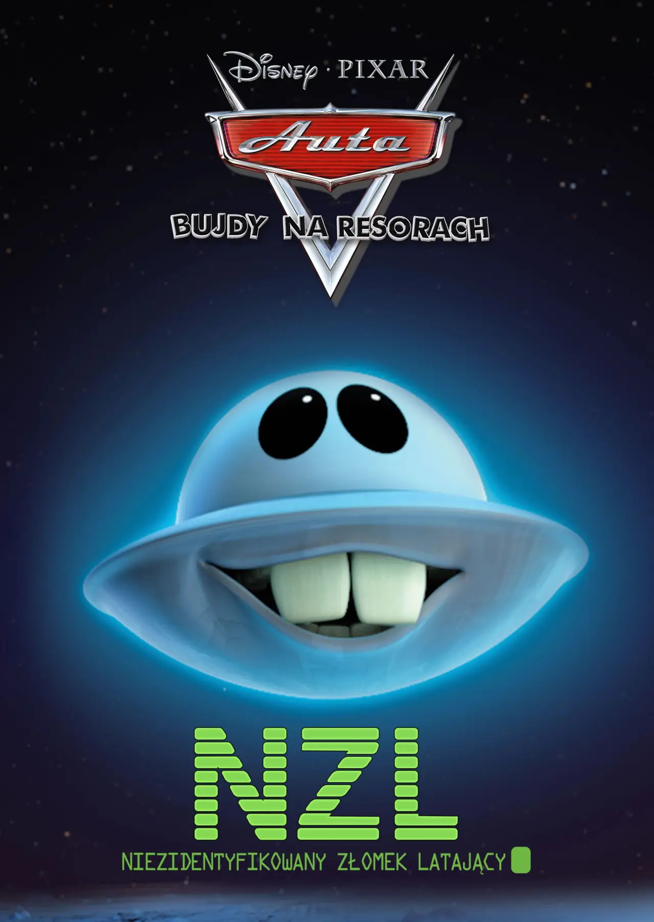 Plakat filmowy "Niezidentyfikowany Złomek Latający"