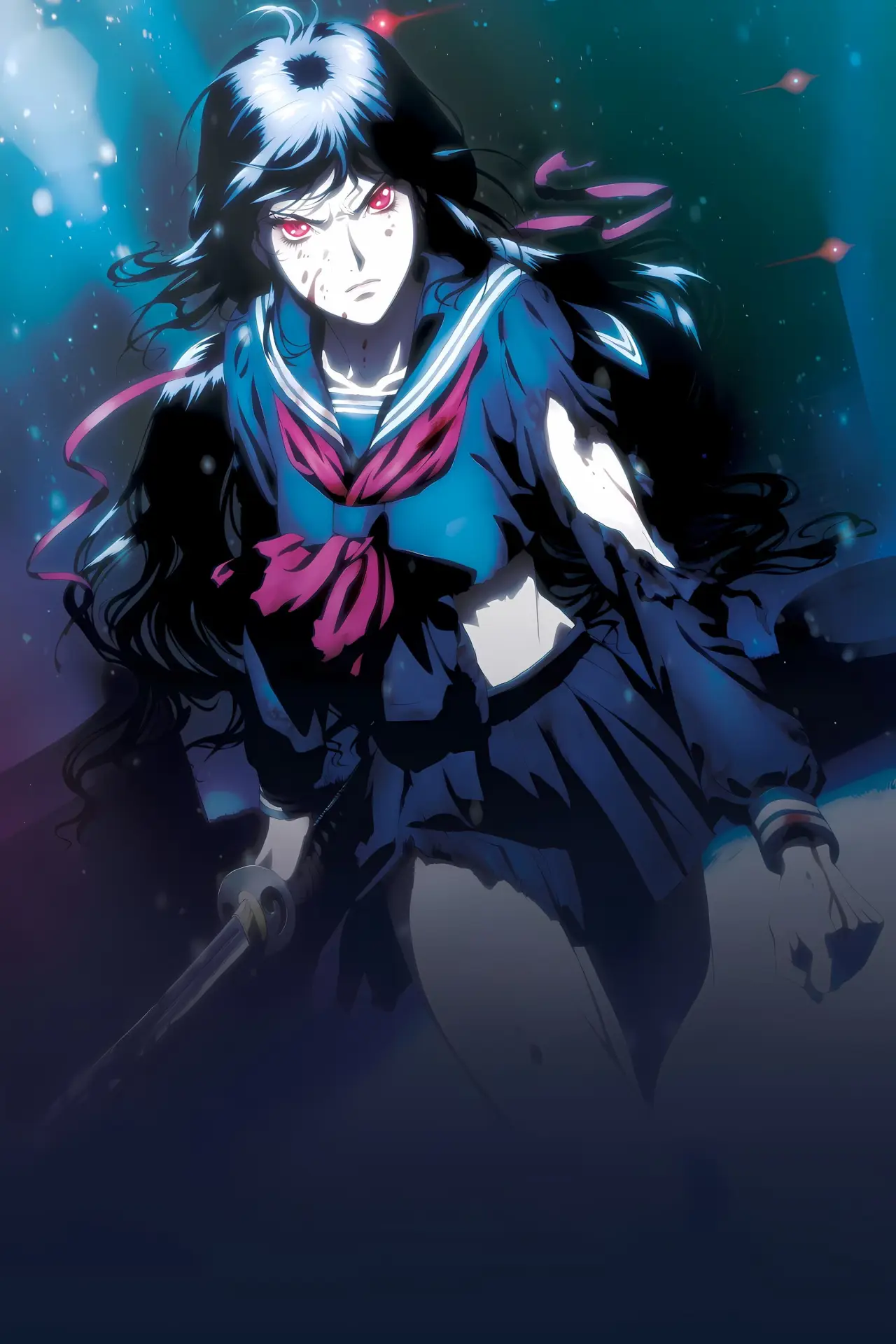 Plakat filmowy "Blood-C The Last Dark"