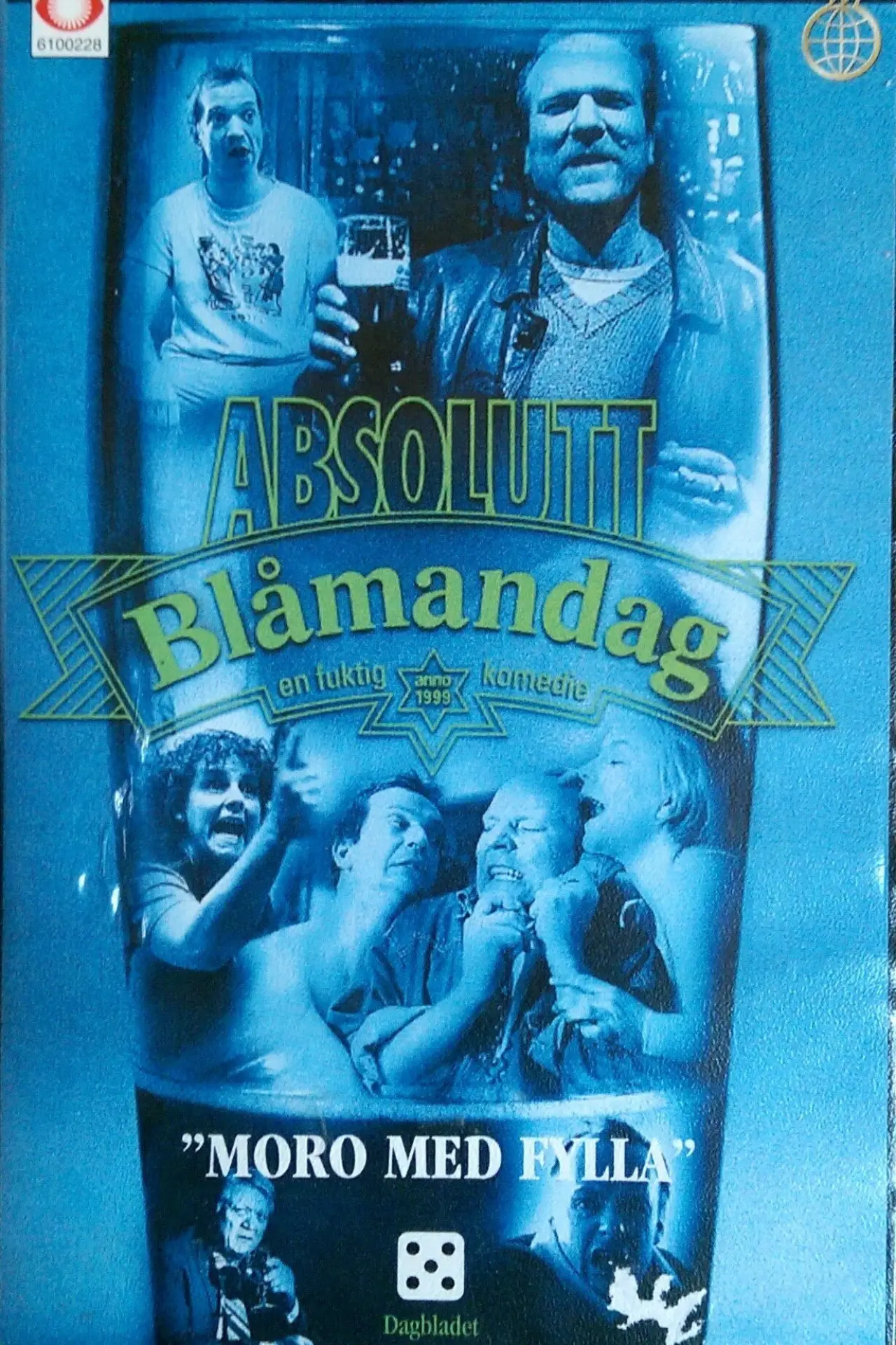 Plakat filmowy "Absolutt Blåmandag"