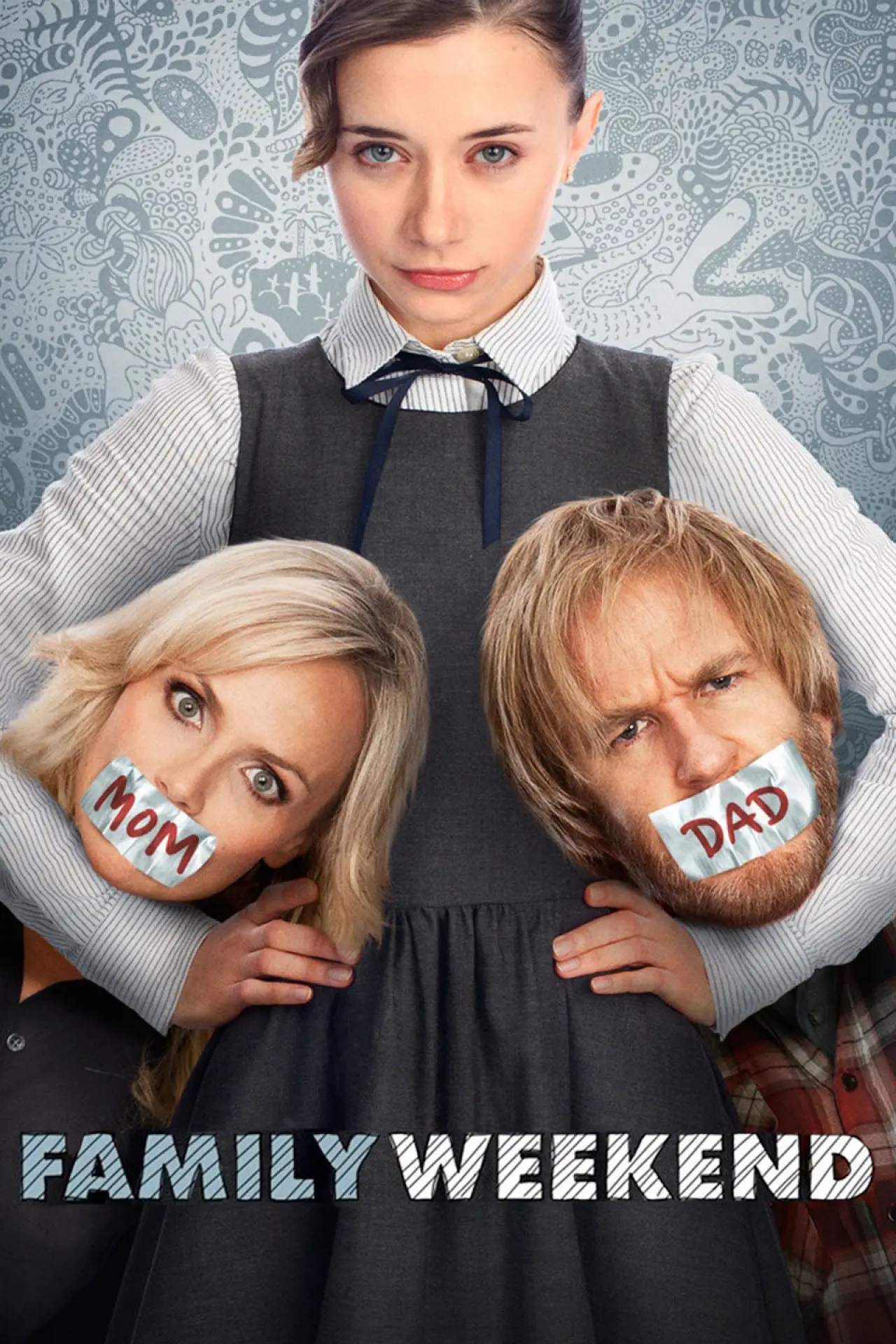 Plakat filmowy "Rodzinny weekend"