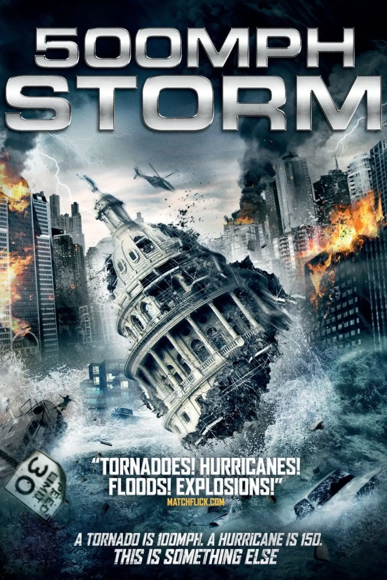 Plakat filmowy "Hipersztorm"